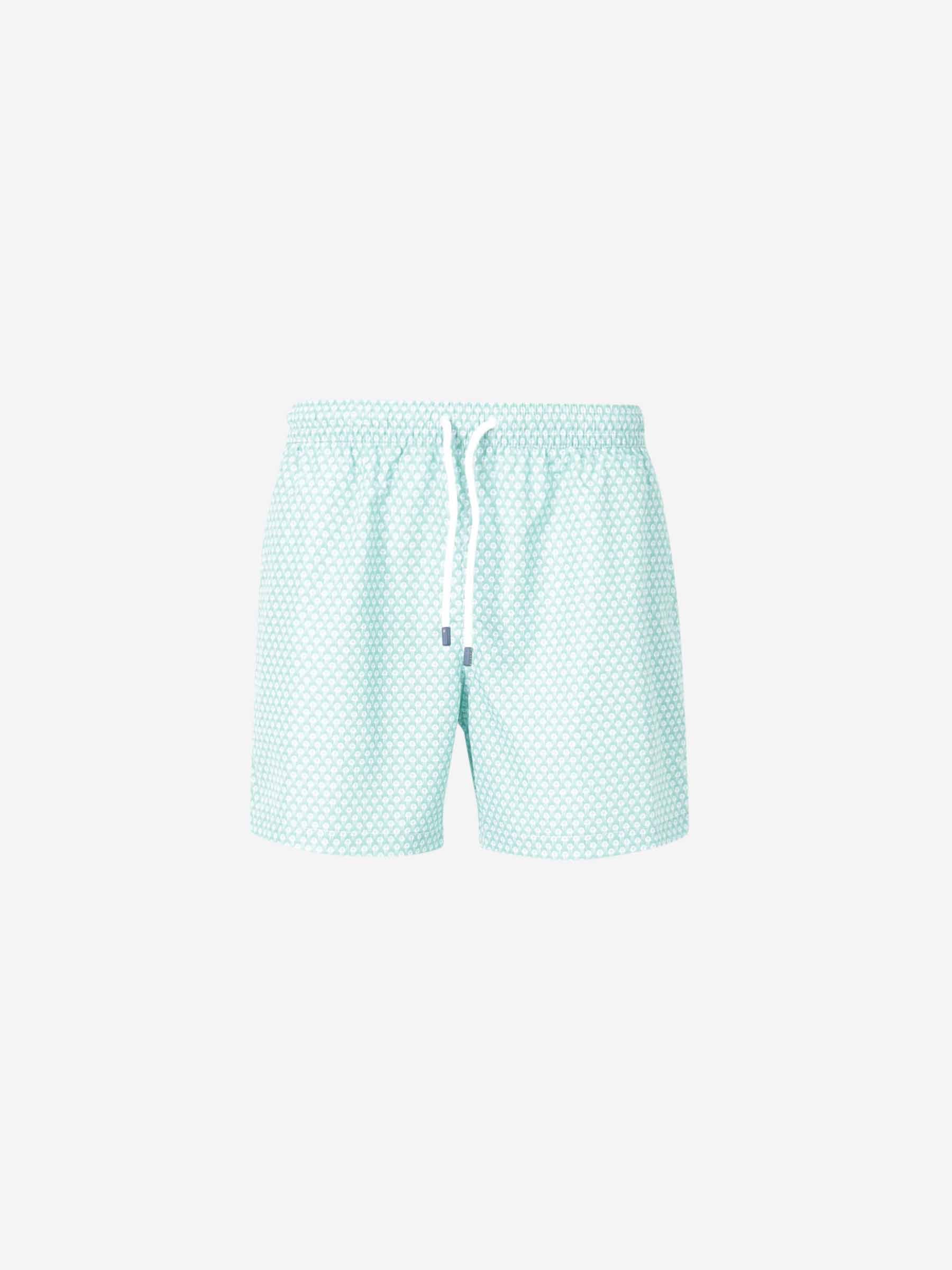 Outlet online Fedeli Hombre Bañador Estampado Medusas color Verde sku 561-001354 02 - Foto 1