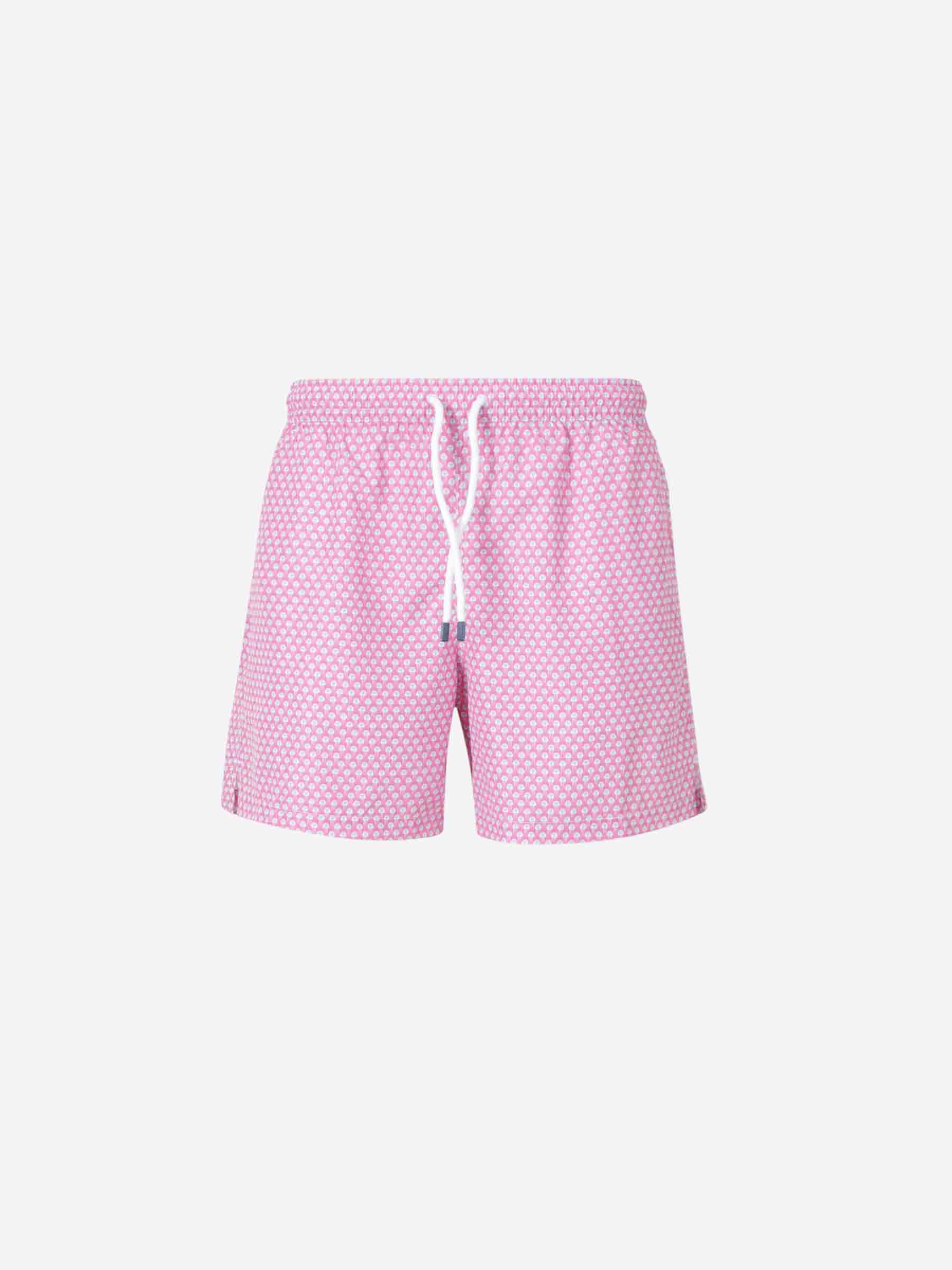 Outlet online Fedeli Hombre Bañador Estampado Medusas color Rosa sku 561-001354 03 - Foto 1