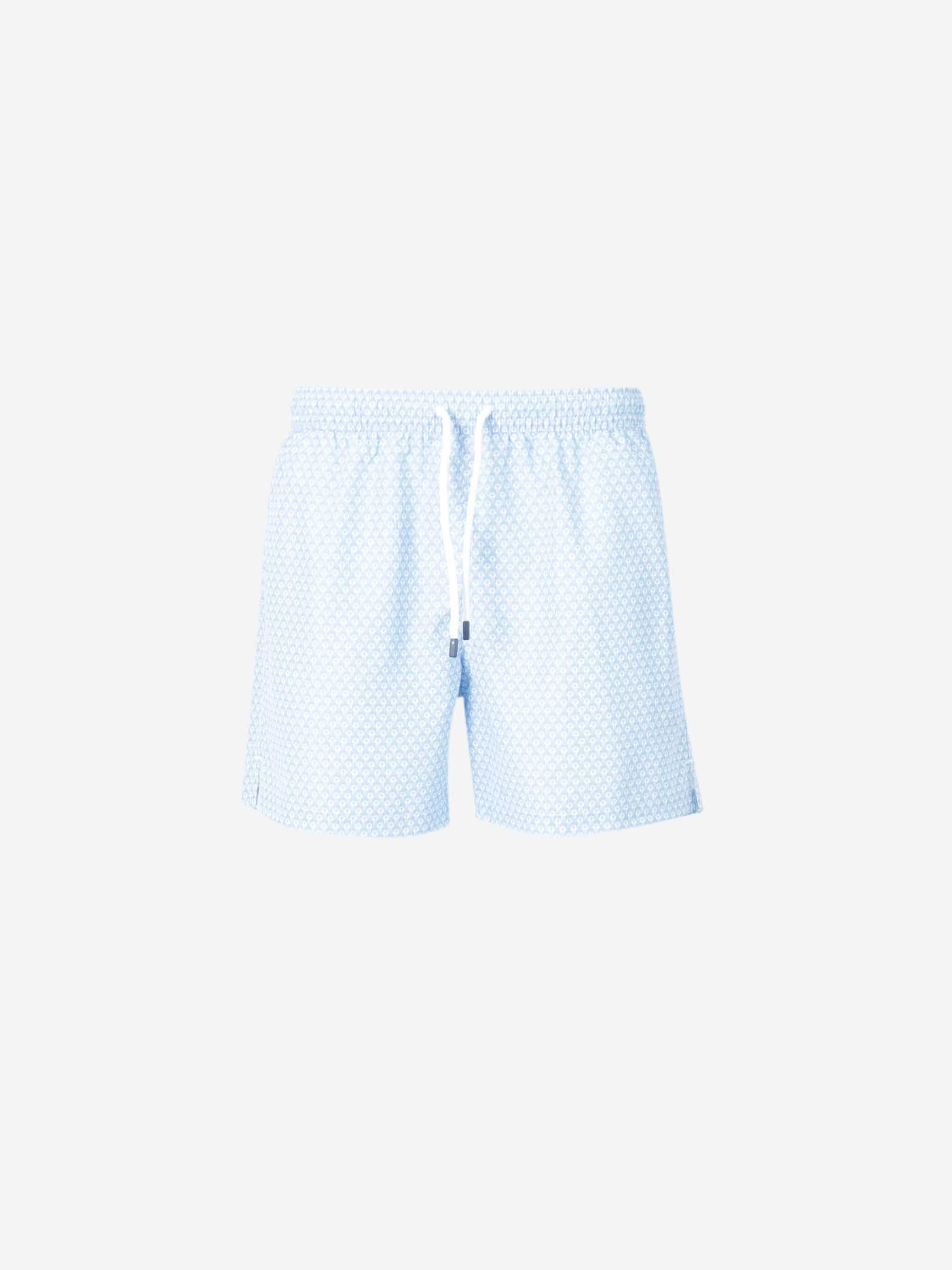 Outlet online Fedeli Hombre Bañador Estampado Medusas color Azul sku 561-001354 04 - Foto 1