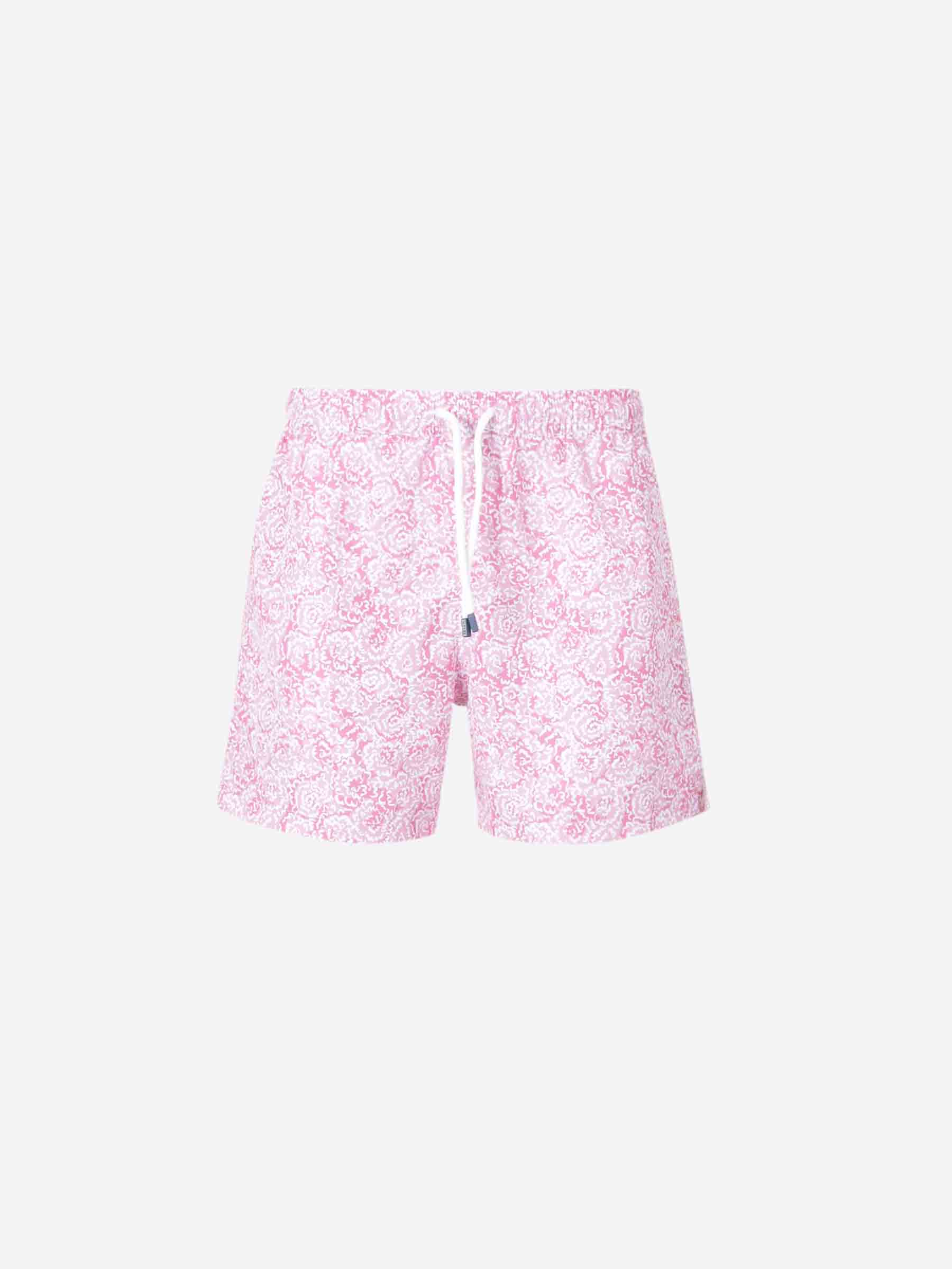 Outlet online Fedeli Hombre Bañador Estampado Floral color Rosa sku 561-001355 01 - Foto 1