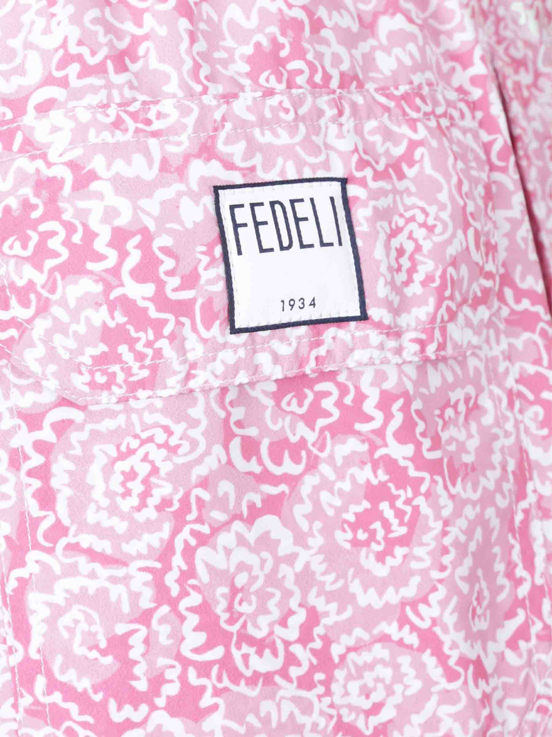 Outlet online Fedeli Hombre Bañador Estampado Floral color Rosa sku 561-001355 01 - Foto 3