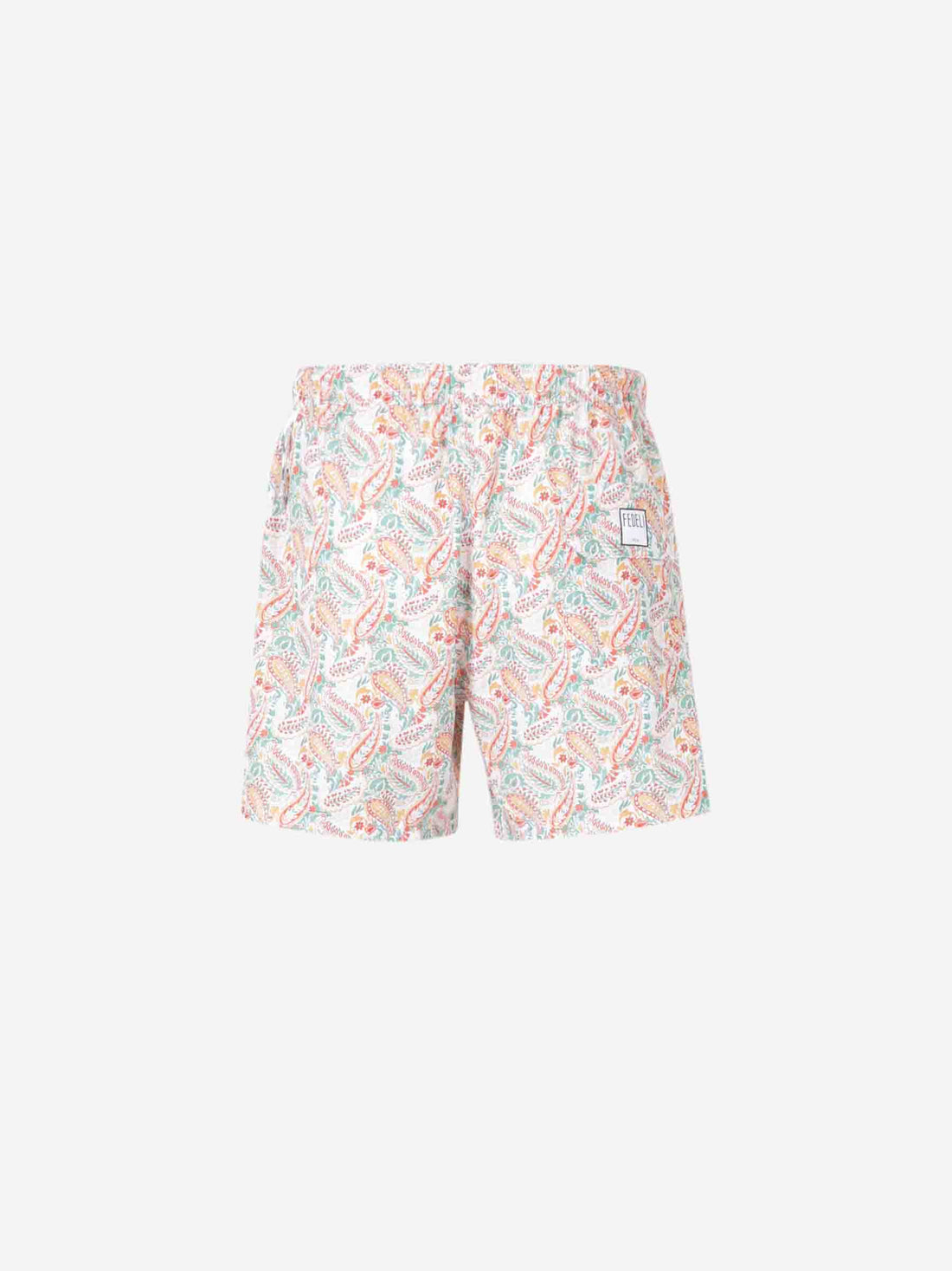 Outlet online Fedeli Hombre Bañador Estampado Floral color Naranja Claro sku 561-001357 03 - Foto 2