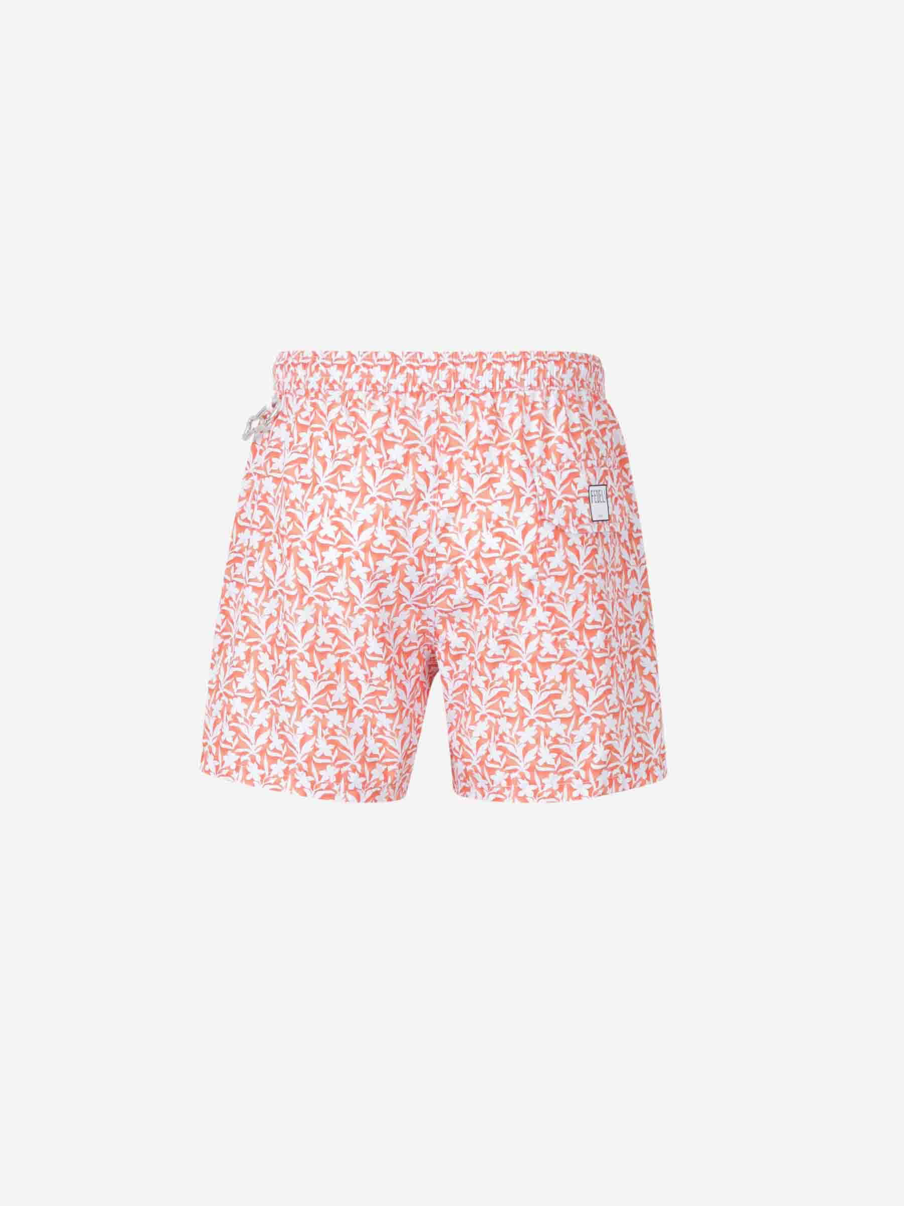 Outlet online Fedeli Hombre Bañador Estampado Floral color Naranja sku 561-001358 01 - Foto 2