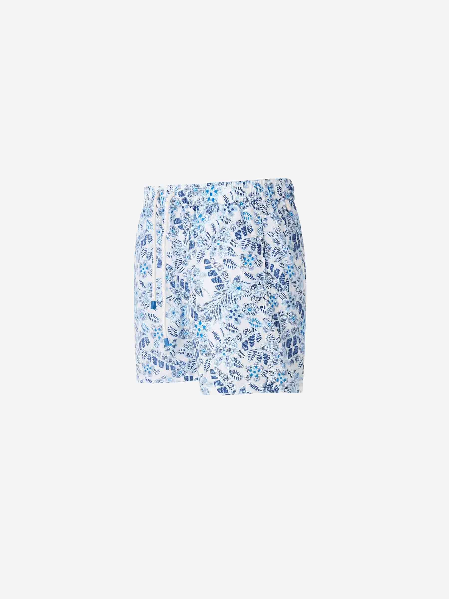 Outlet online Santa Eulalia Hombre Bañador Motivo Floral color Azul sku 561-001375 01 - Foto 4