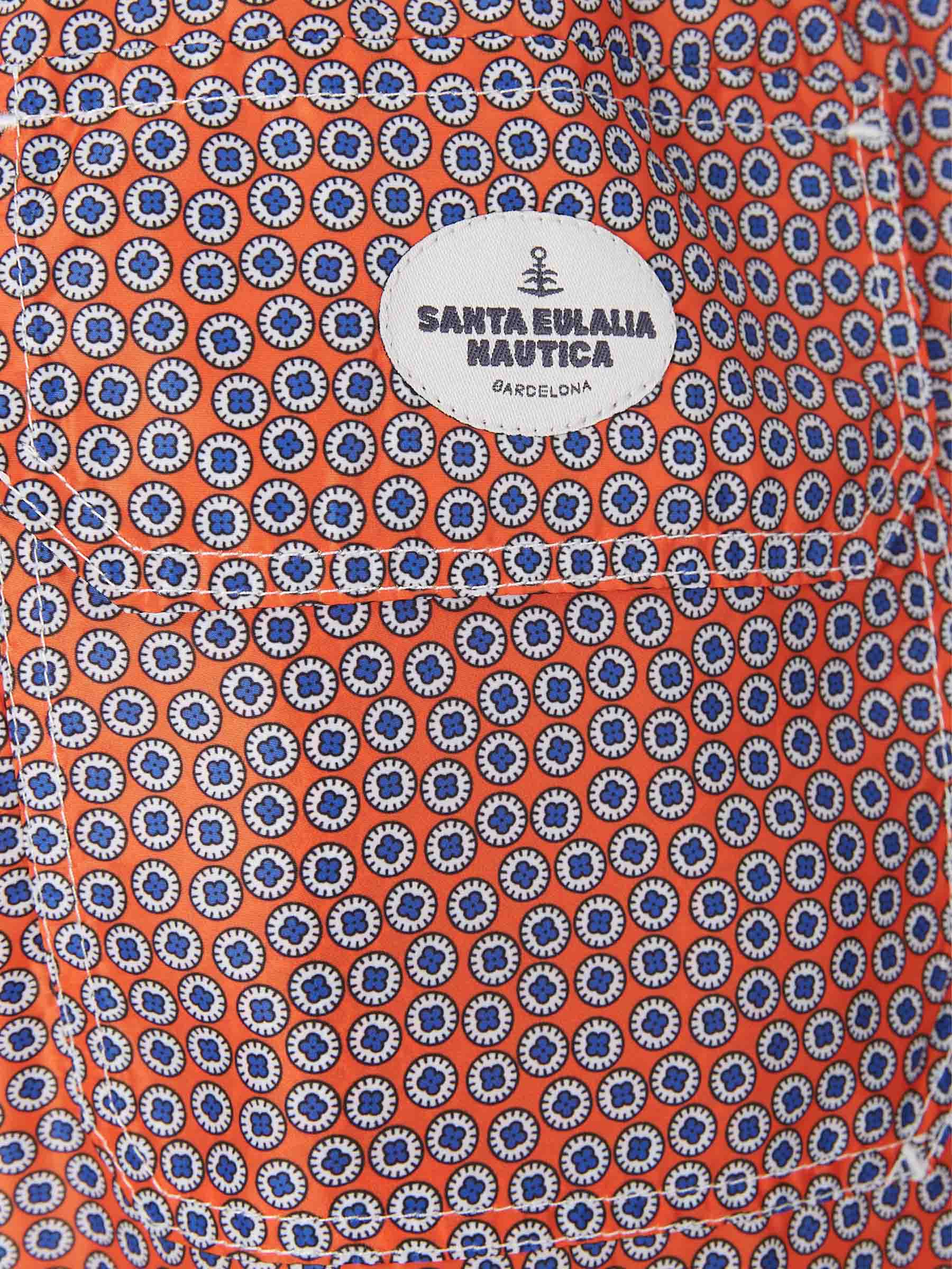 Outlet online Santa Eulalia Hombre Bañador Motivo Geométrico color Naranja sku 561-001376 02 - Foto 3