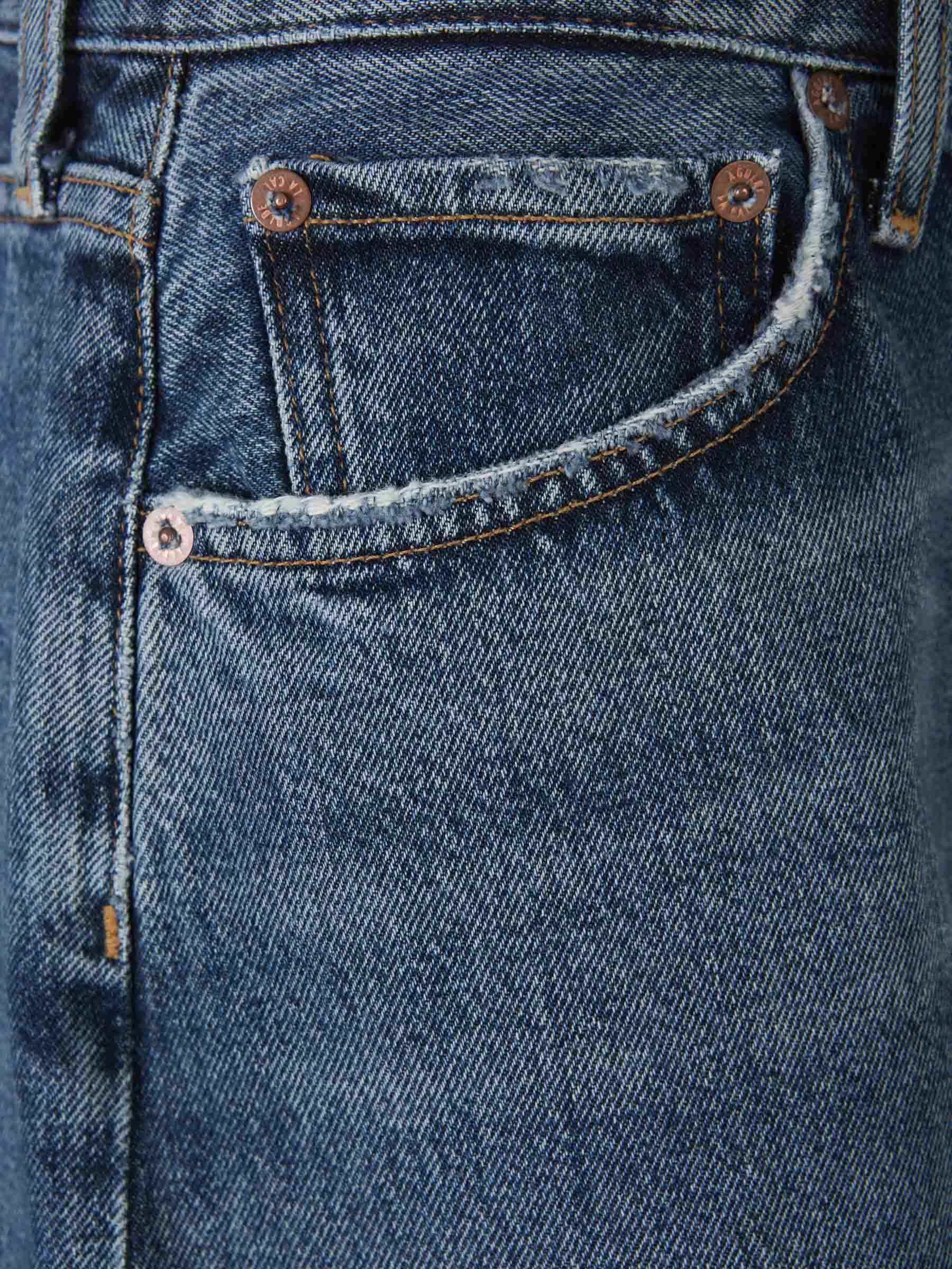 Outlet online Agolde Mujer Shorts Dame Denim color Azul Denim Oscuro sku 762-000480 01 - Foto 4