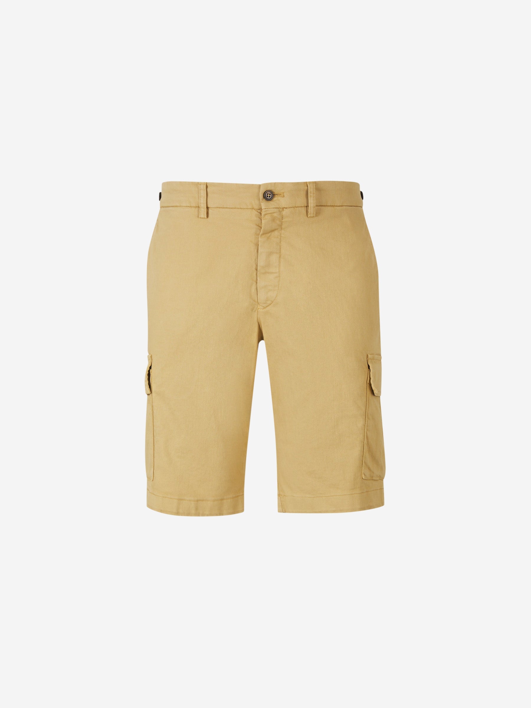 Outlet online Santa Eulalia Hombre Bermudas Cargo Algodón color Mostaza sku 523-000979 04 - Foto 1
