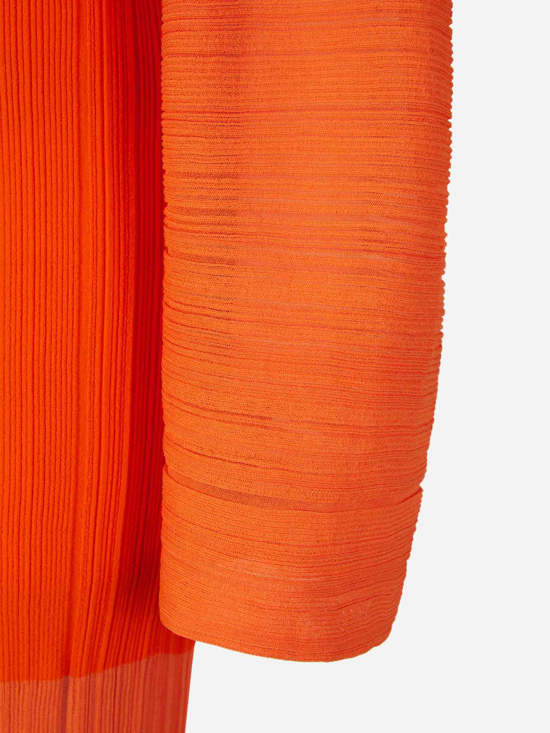 Outlet online Stella McCartney Mujer Vestido Midi Punto color Naranja sku 721-000187 01 - Foto 4