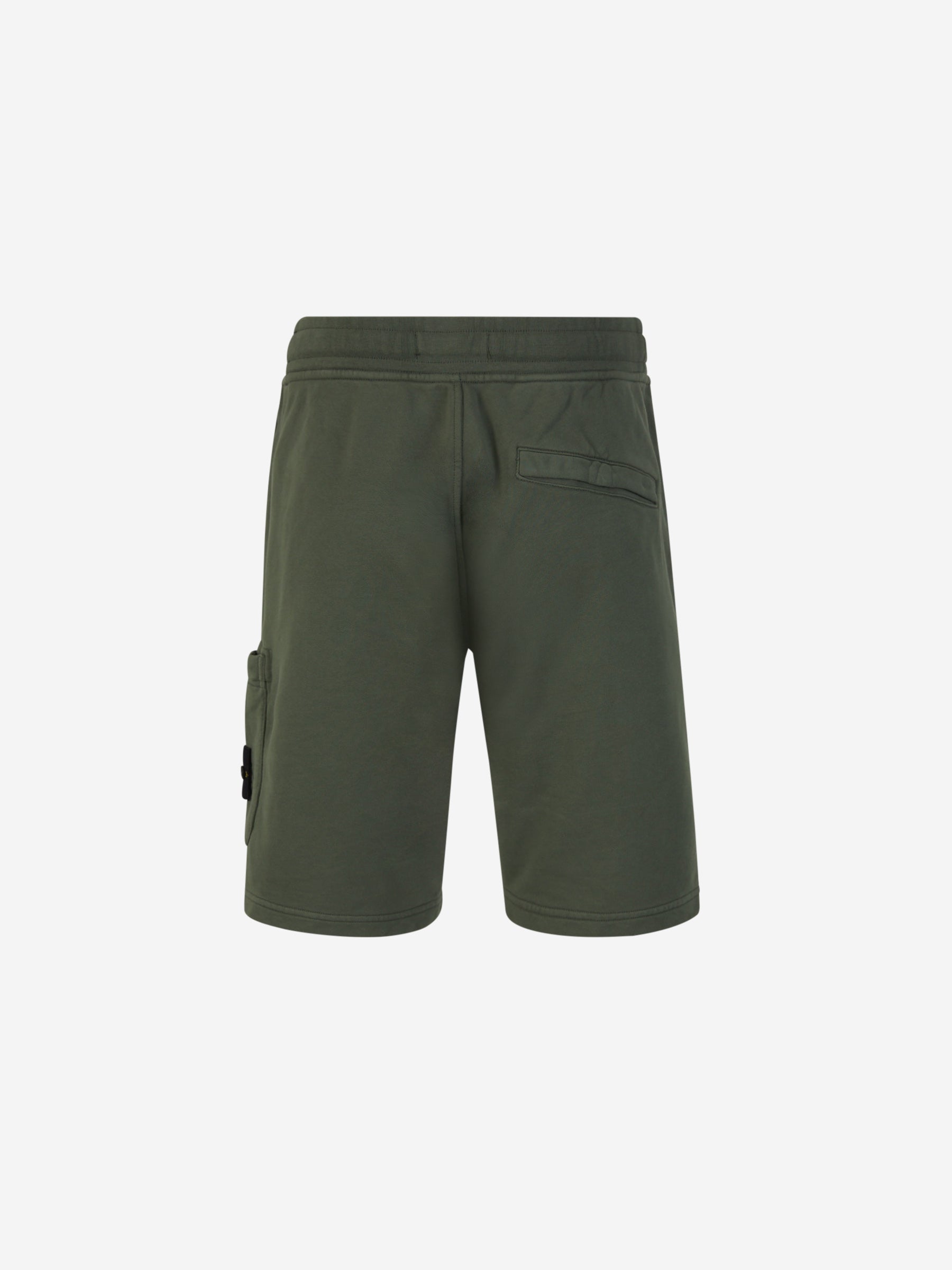 Outlet online Stone Island Hombre Bermudas Cargo Algodón color Verde Militar sku 523-000974 01 - Foto 3