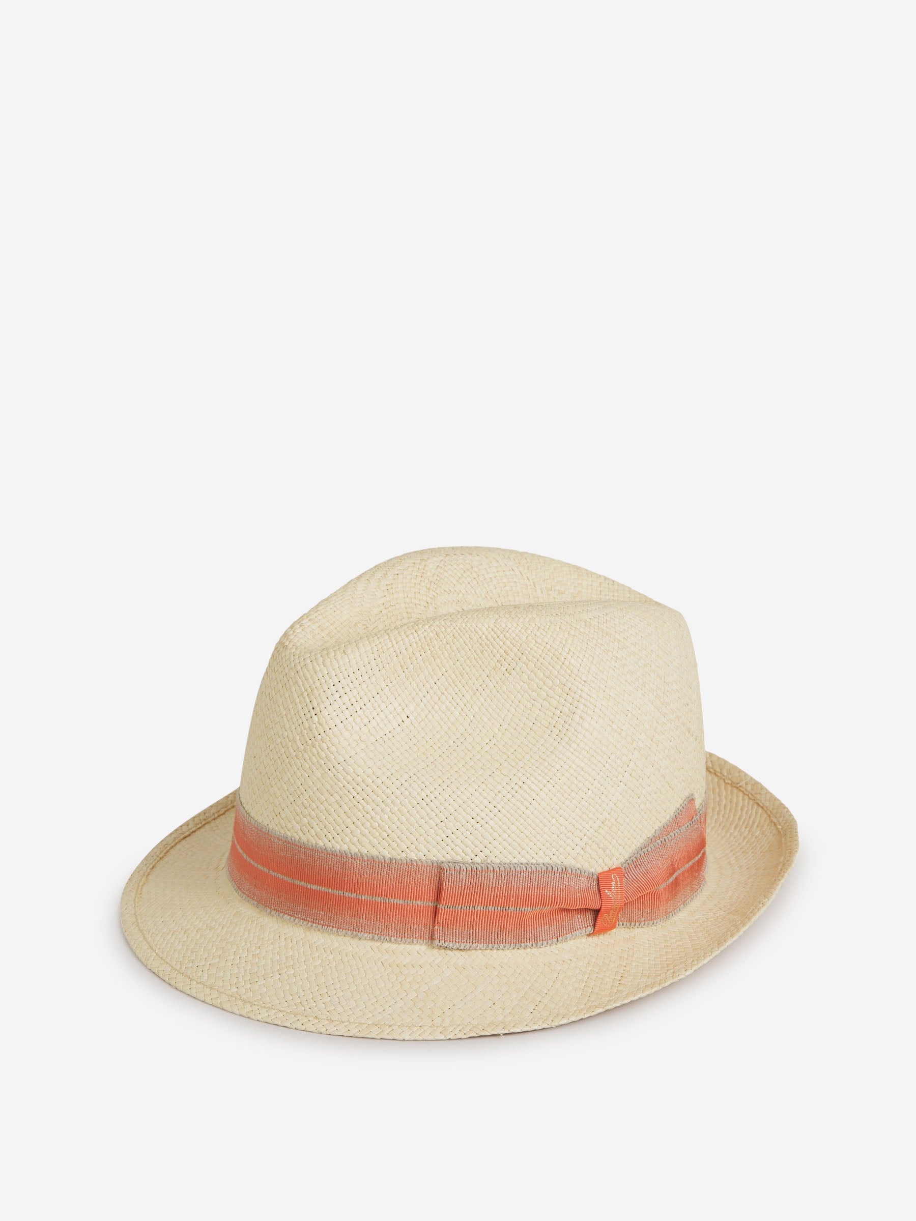 Outlet online Borsalino Hombre Sombrero Panamá Paja color Naranja Claro sku 695-001479 01 - Foto 3
