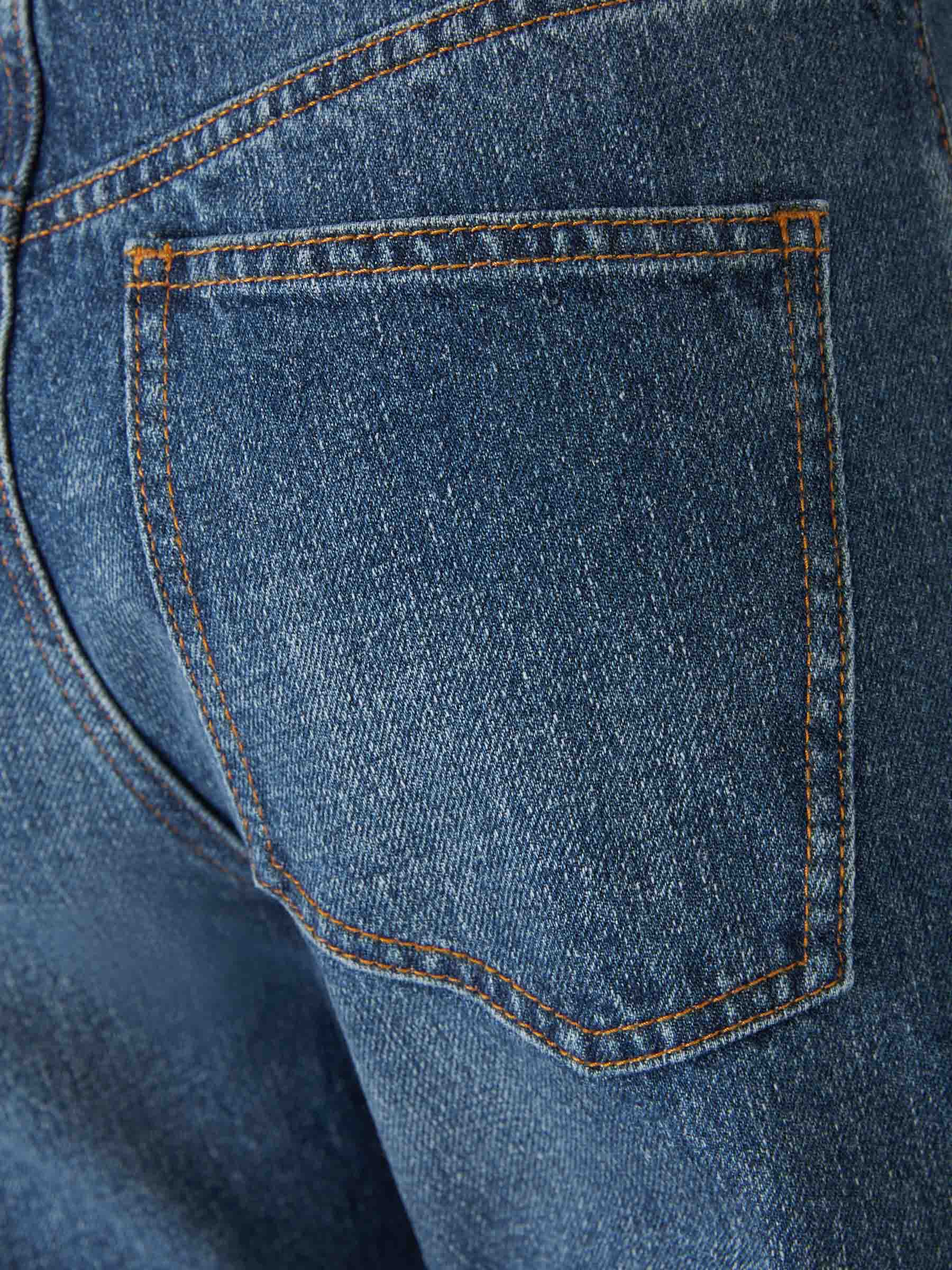 Outlet online Chloé Mujer Jeans Straight Fit Masaya color Azul Denim Oscuro sku 763-001552 01 - Foto 5