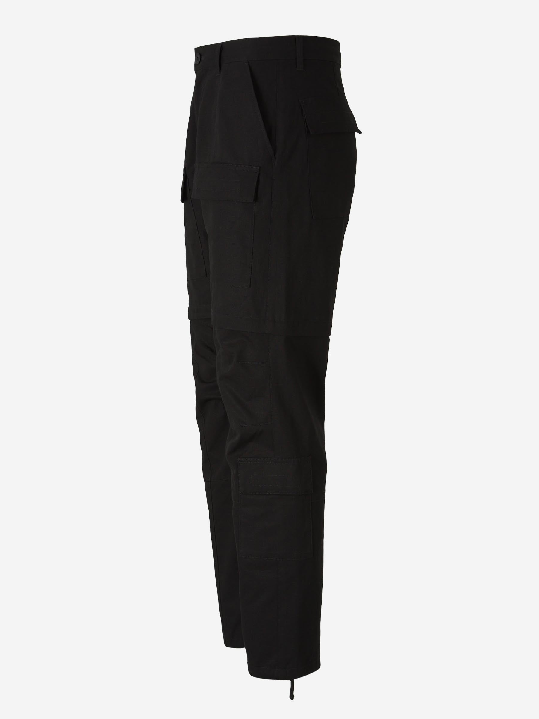 Outlet online John Elliott Hombre Pantalones Cargo Algodón color Negro sku 521-003093 01 - Foto 2