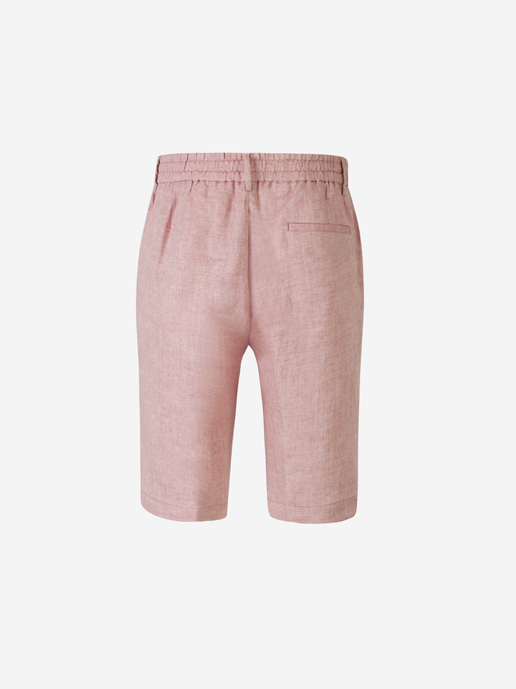 Outlet online Santa Eulalia Hombre Bermudas Lino color Rojo sku 523-000978 03 - Foto 2