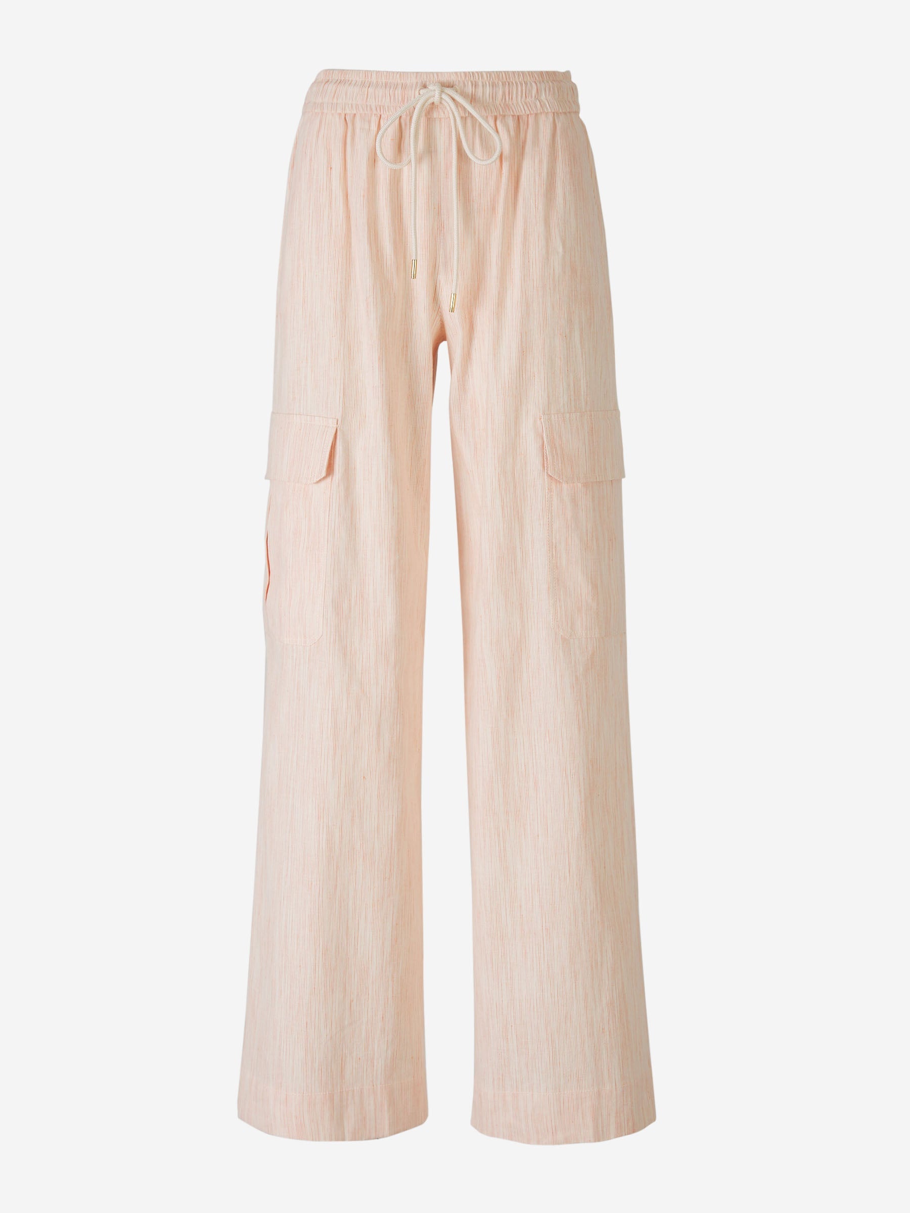 Outlet online Zimmermann Mujer Pantalones Tranquility Stripe color Rosa sku 761-003506 01 - Foto 1