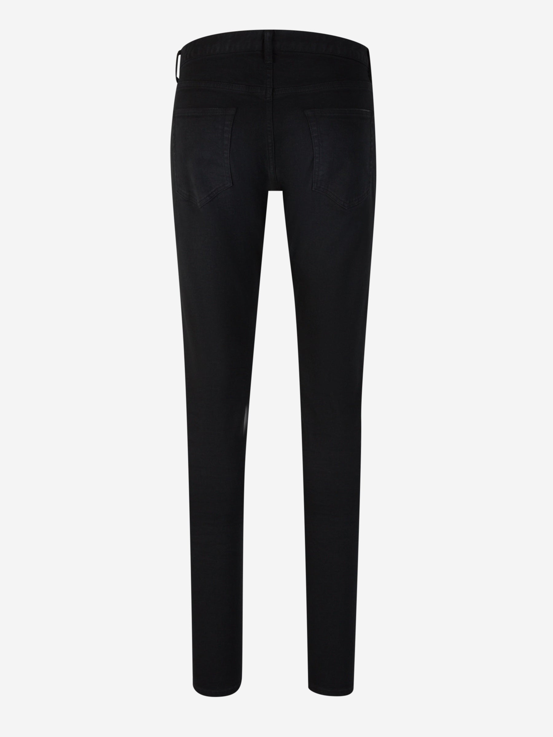 Outlet online John Elliott Hombre Jeans Slim Fit color Negro sku 522-002571 01 - Foto 2