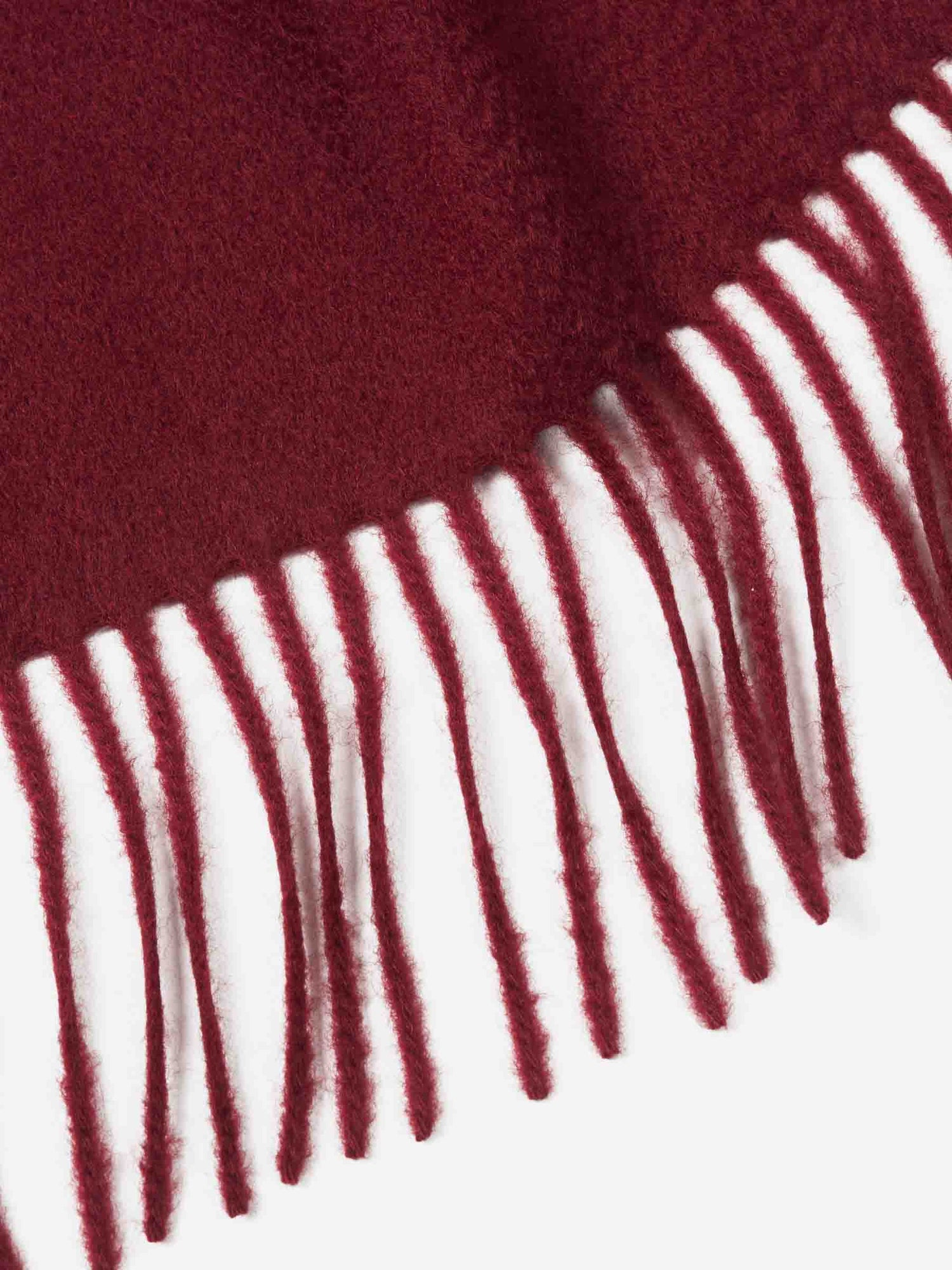 Santa Eulalia Bufanda Lisa Cachemira color Burdeos sku 630-001441 03 - Foto 4