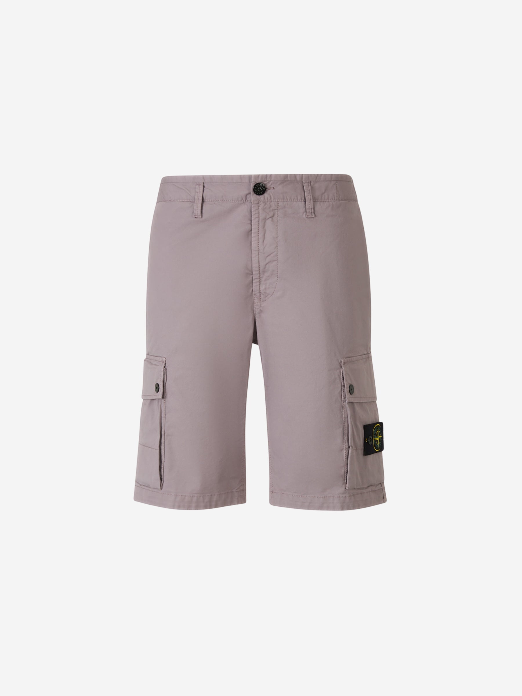 Outlet online Stone Island Hombre Bermudas Cargo Logo color Lila sku 523-000976 04 - Foto 1