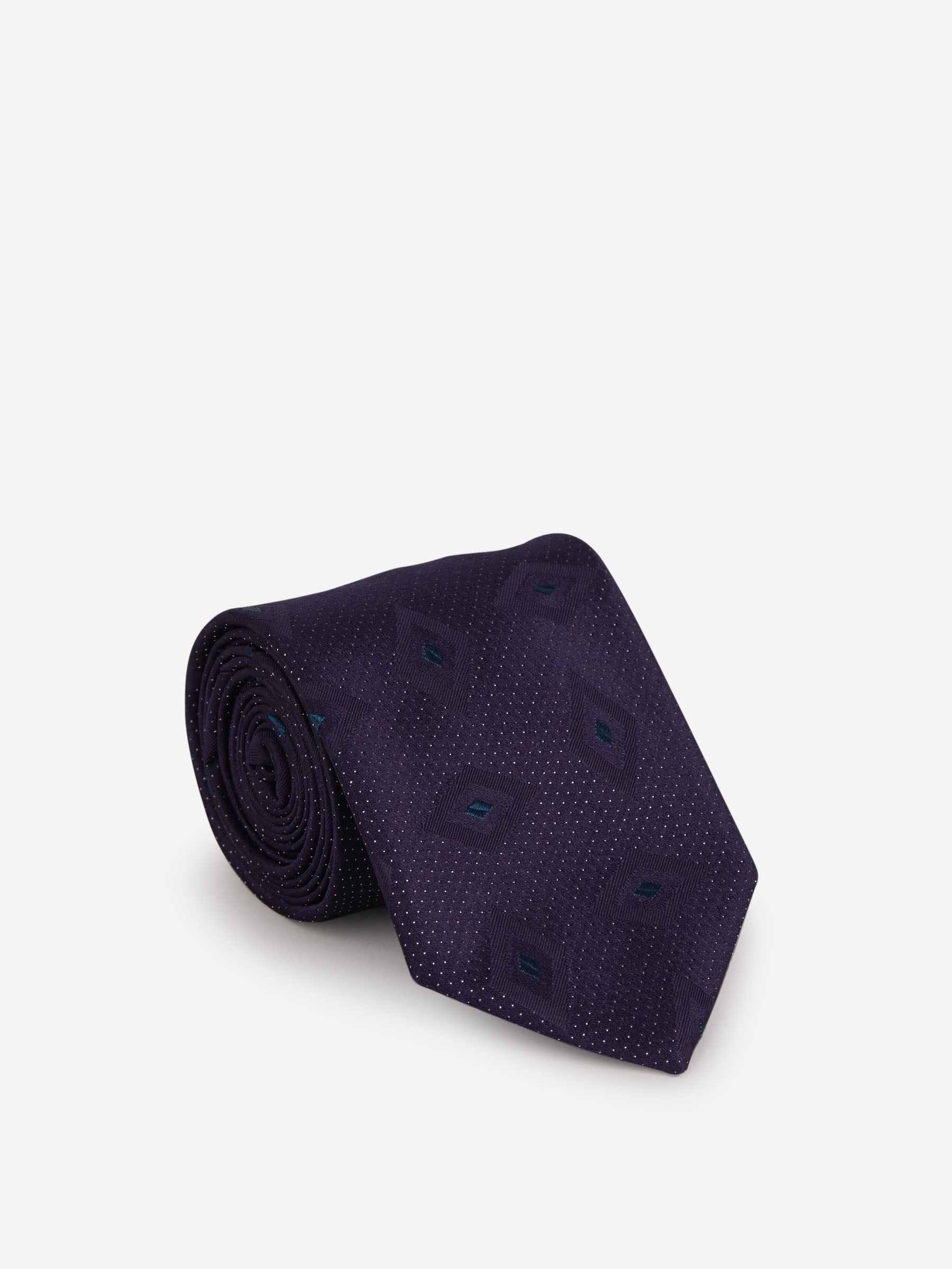 Outlet online Lardini Hombre Corbata Rombos Seda color Azul Cobalto sku 601-001111 01 - Foto 1