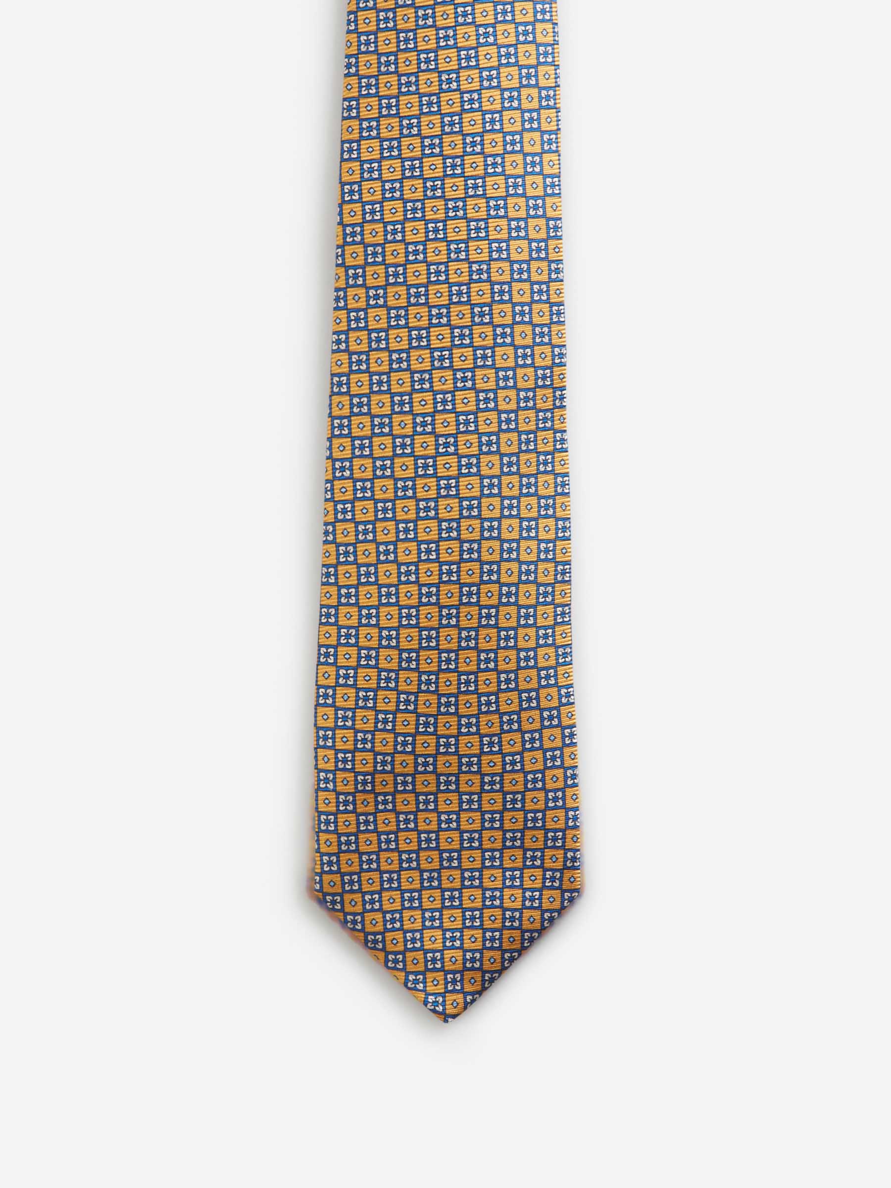 Outlet online Kiton Hombre Corbata Estampada Seda color Naranja sku 601-001380 01 - Foto 2