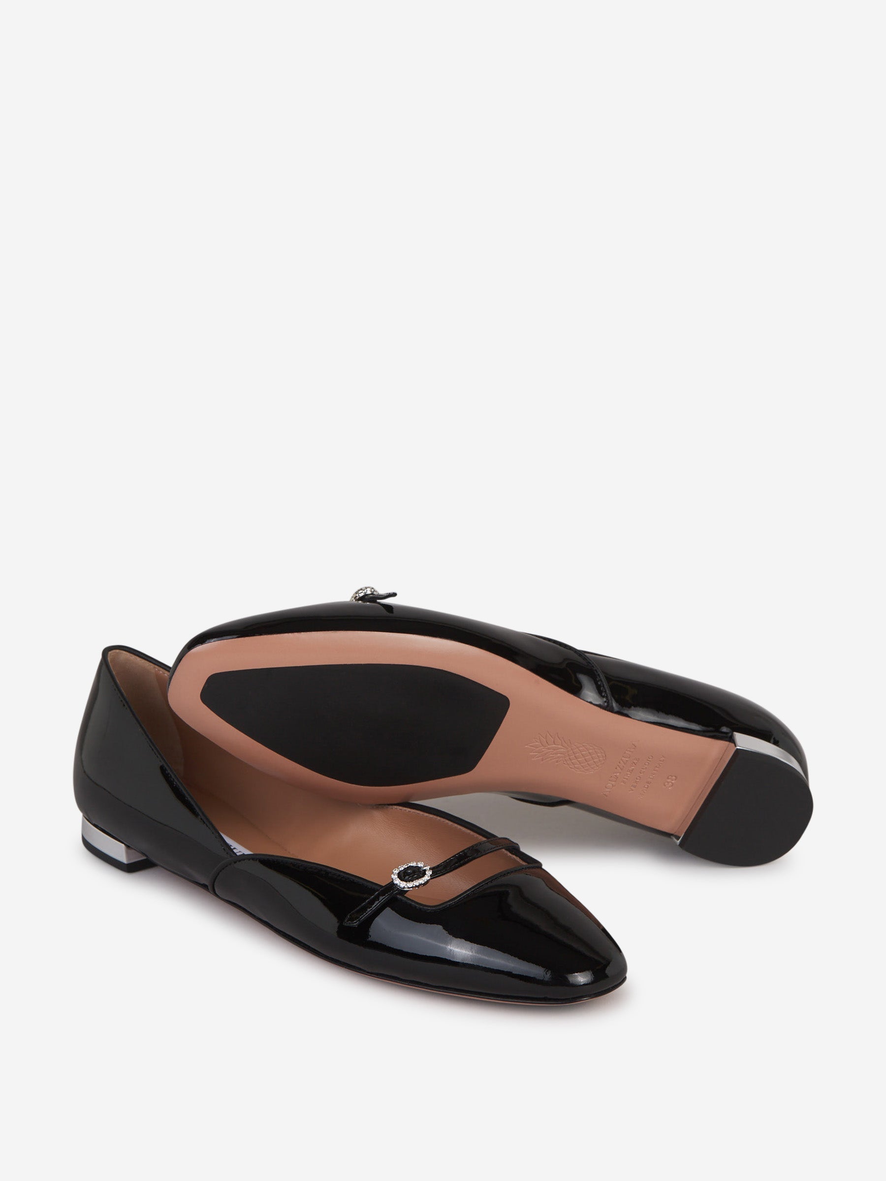 Outlet online Aquazzura Mujer Bailarinas Soul Sister color Negro sku 800-005169 01 - Foto 4