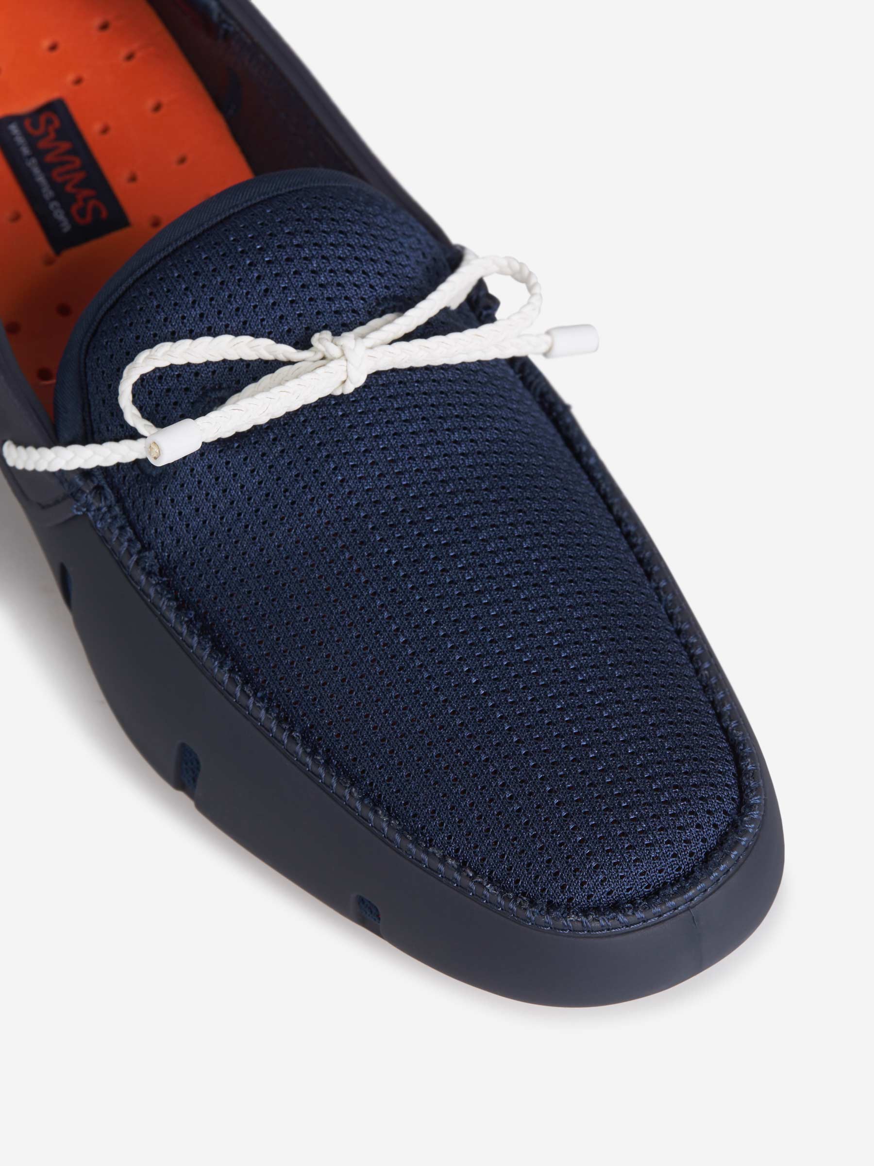 Outlet online Swims Hombre Mocasines Goma Malla color Blanco sku 611-003924 01 - Foto 3