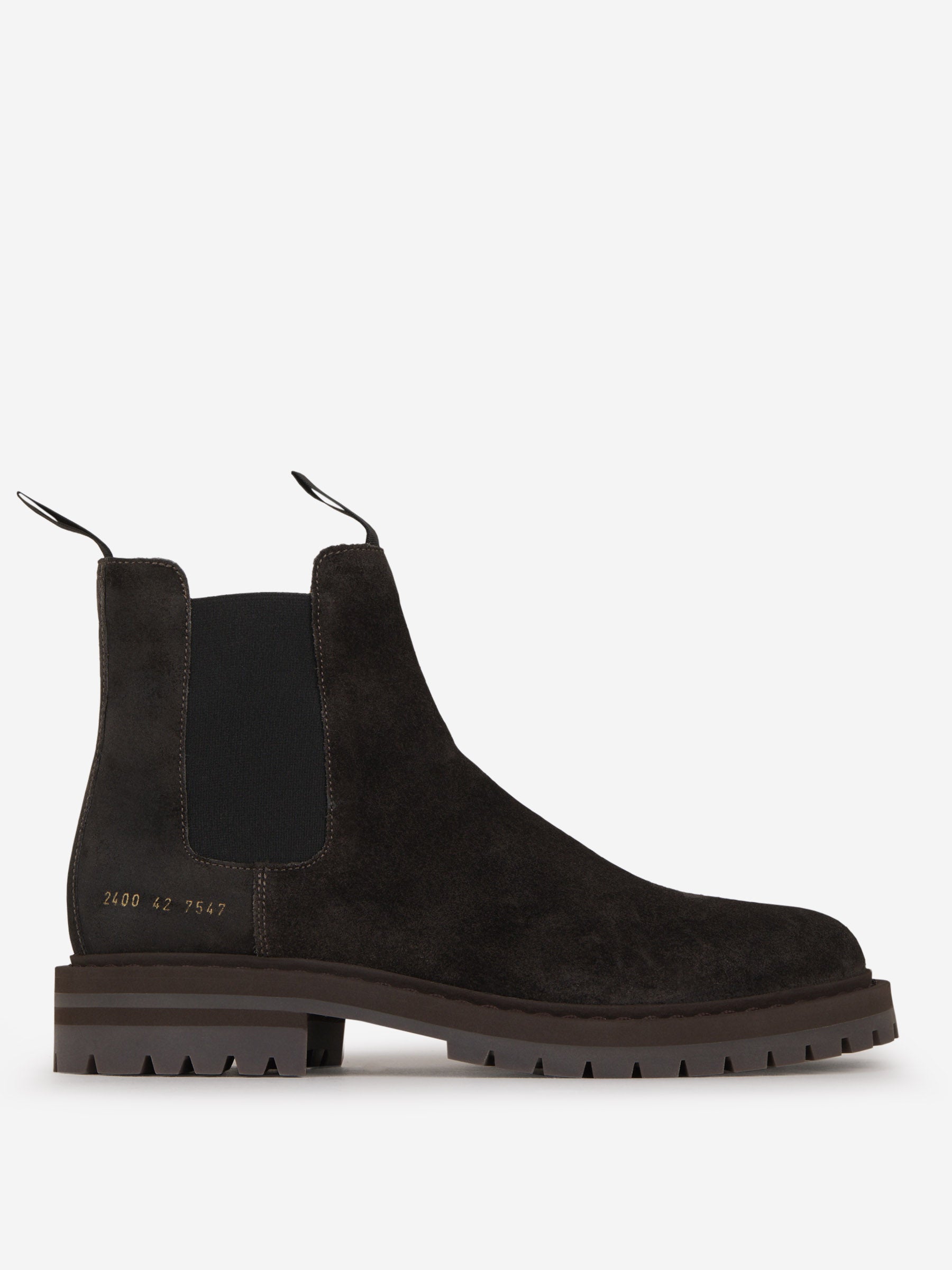Outlet online Common Projects Hombre Botas Ante color Negro sku 611-004187 01 - Foto 1