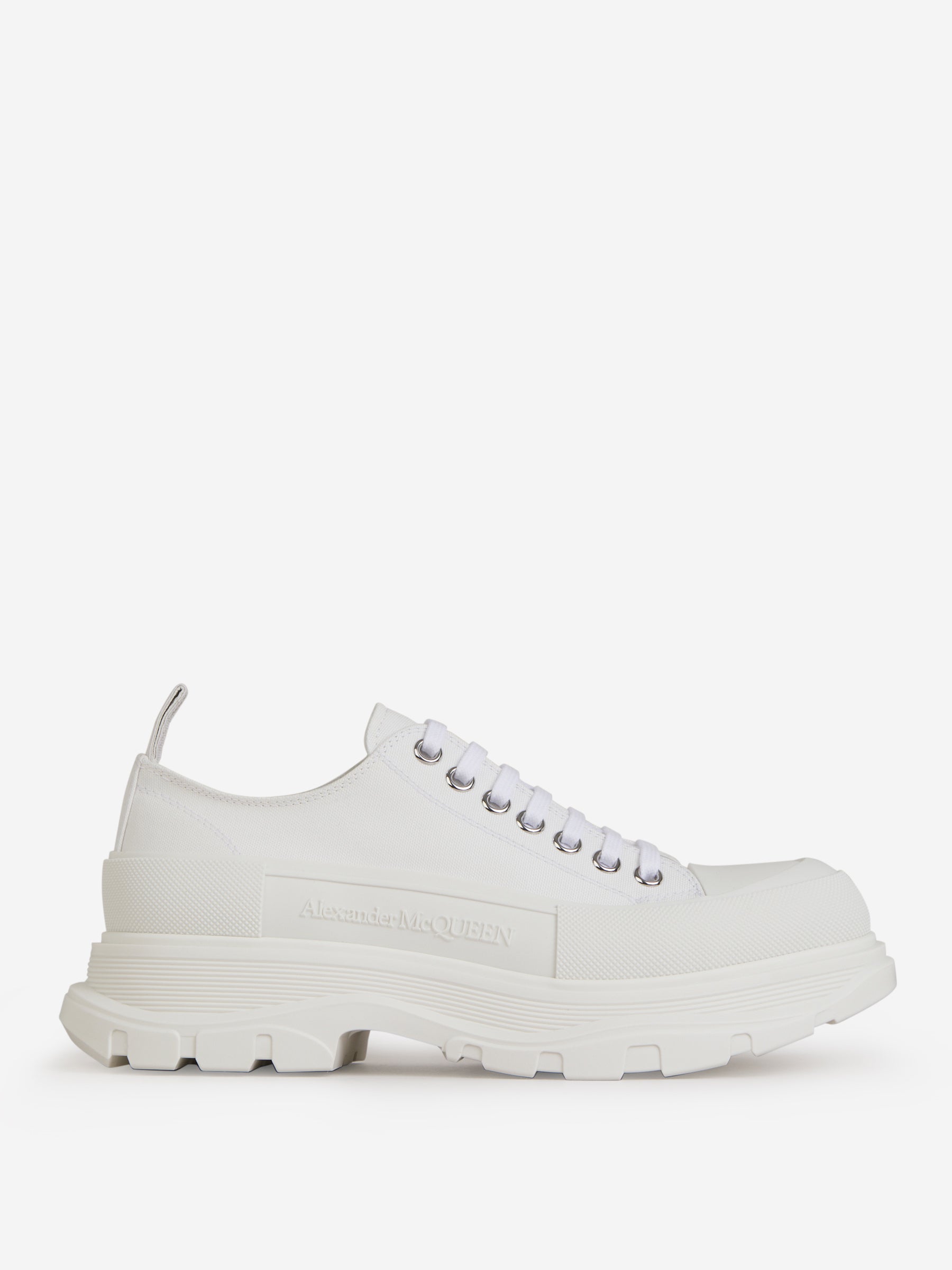 Outlet online Alexander McQueen Hombre Sneakers Tread Slick color Negro sku 611-004197 01 - Foto 5