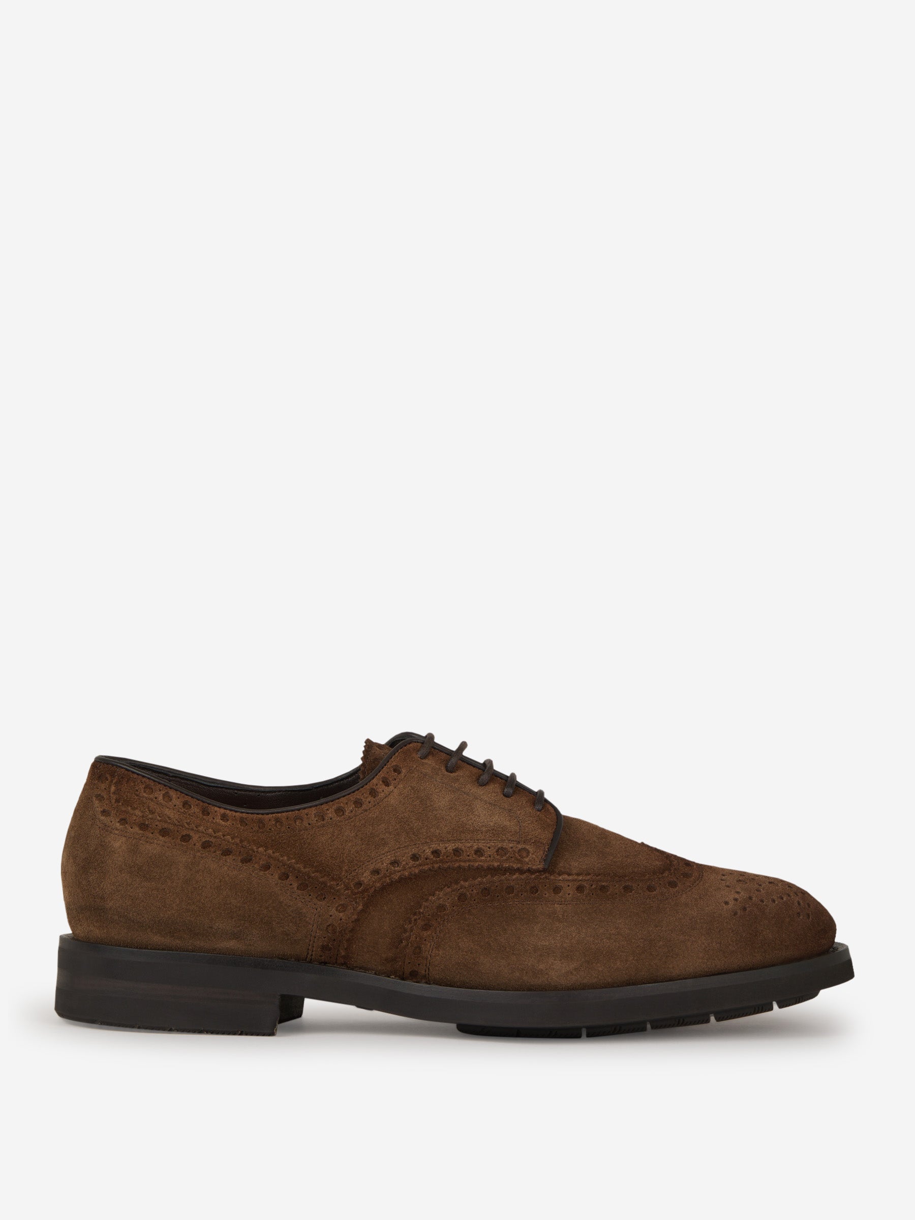 Outlet online Santoni Hombre Zapatos Derby Brogue color Marron sku 611-004265 01 - Foto 1