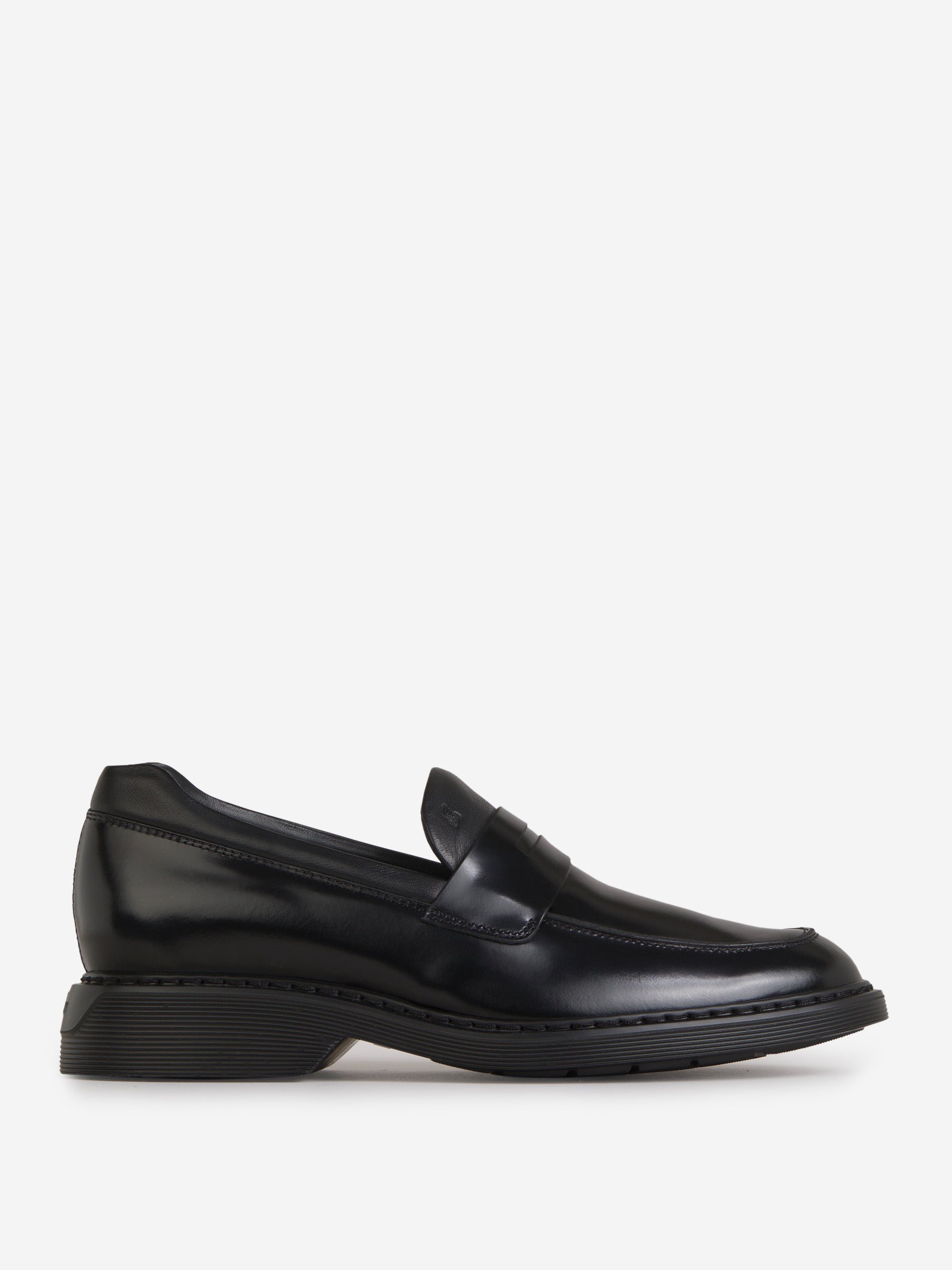 Outlet online Hogan Hombre Mocasines Piel color Negro sku 611-004270 01 - Foto 1