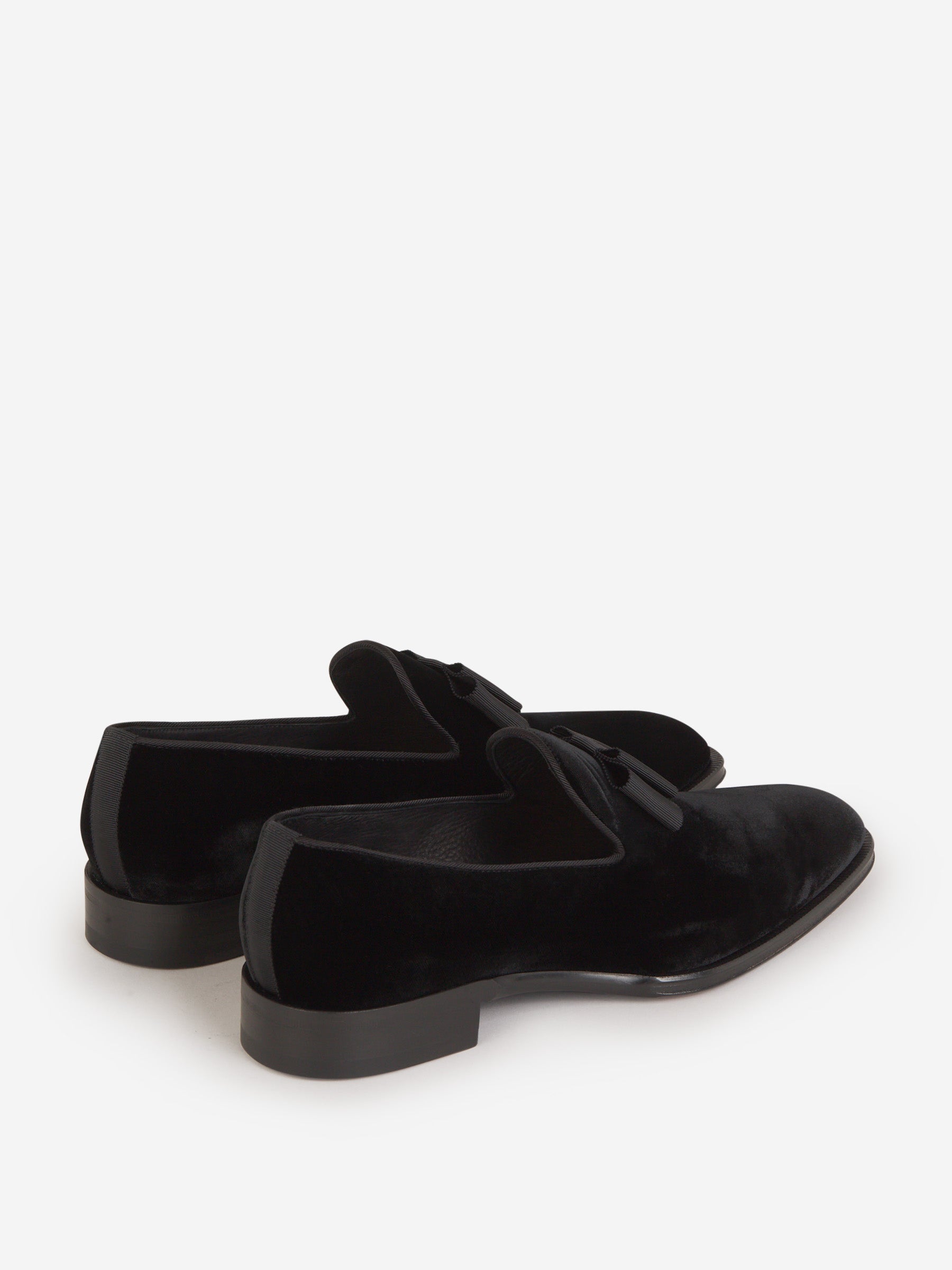 Outlet online Dsquared2 Hombre Mocasines Ubaldo Ante color Negro sku 611-004274 00 - Foto 3