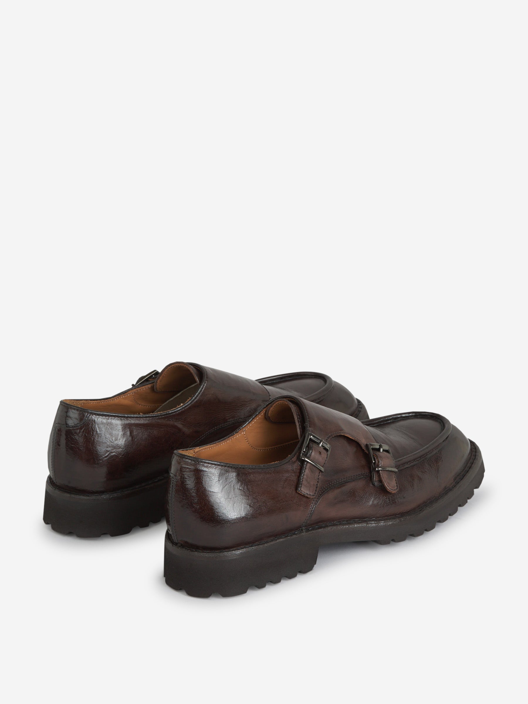 Outlet online Green George Hombre Zapatos Doble Hebilla color Marron Oscuro sku 611-004488 01 - Foto 3