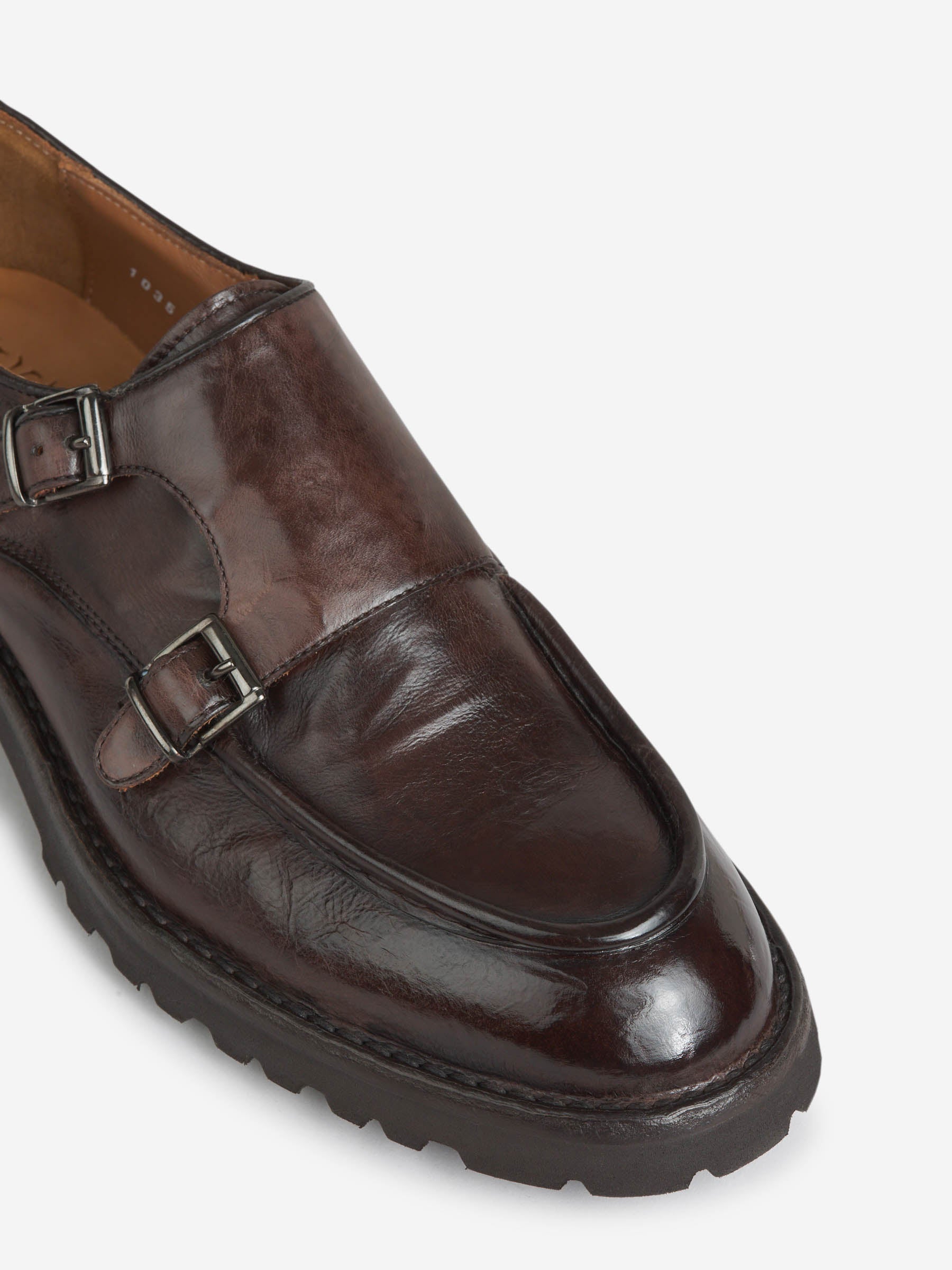 Outlet online Green George Hombre Zapatos Doble Hebilla color Marron Oscuro sku 611-004488 01 - Foto 5