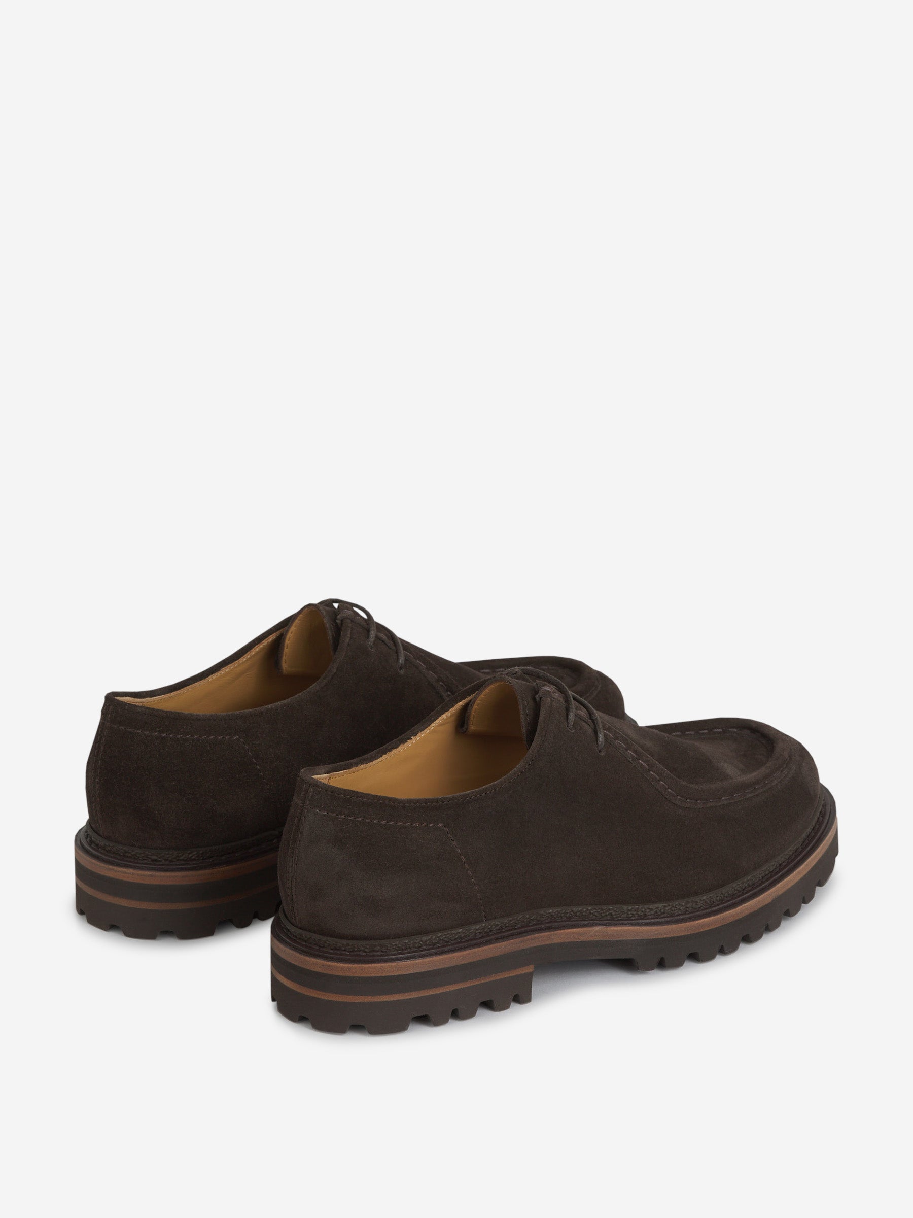 Outlet online Henderson Baracco Hombre Zapatos Suede Modica color Marron Oscuro sku 611-004491 01 - Foto 3