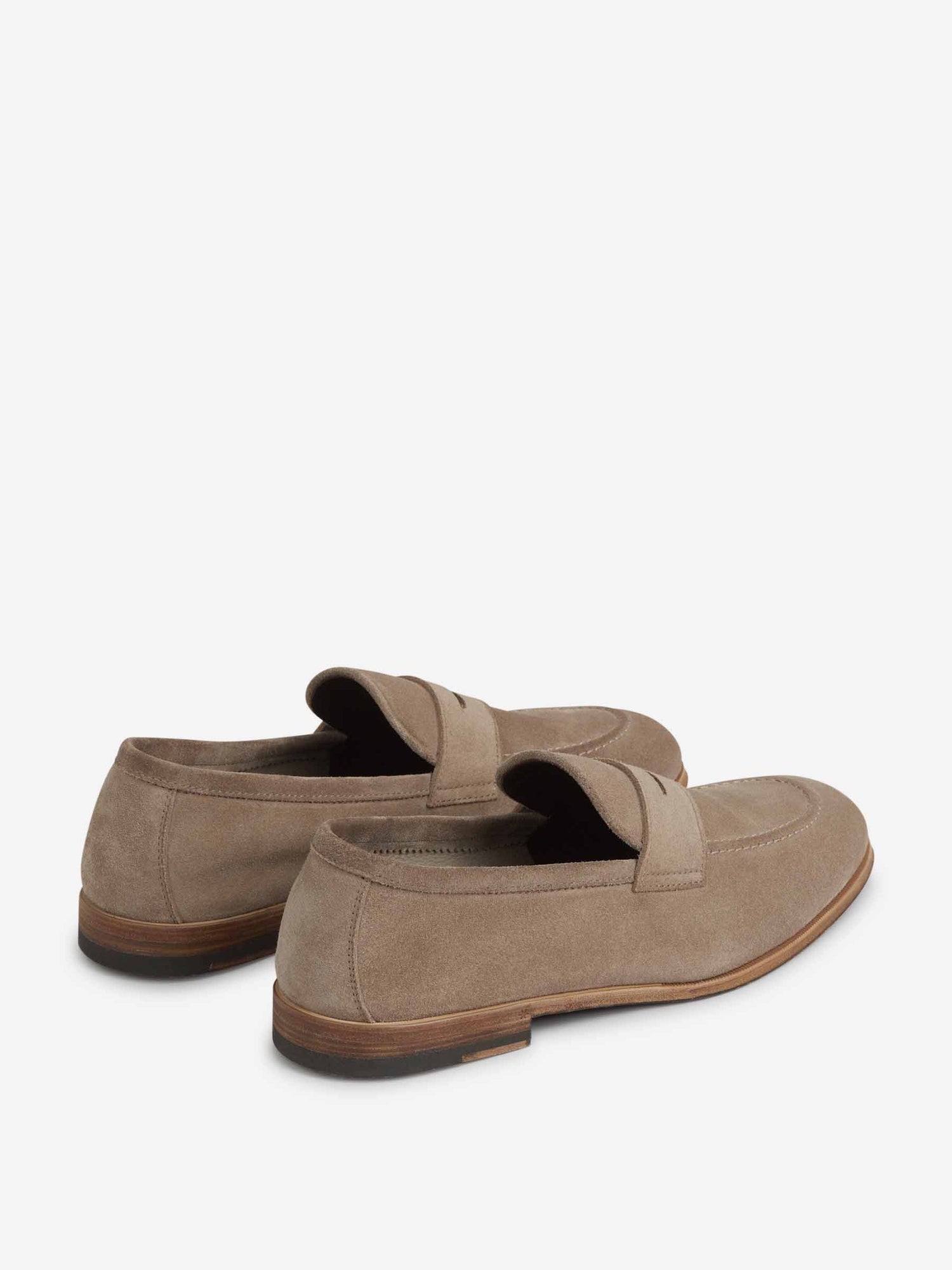 Henderson Baracco Hombre Barcelona Mocasines Piel Ante color Nude sku 611-004572 03 - Foto 3