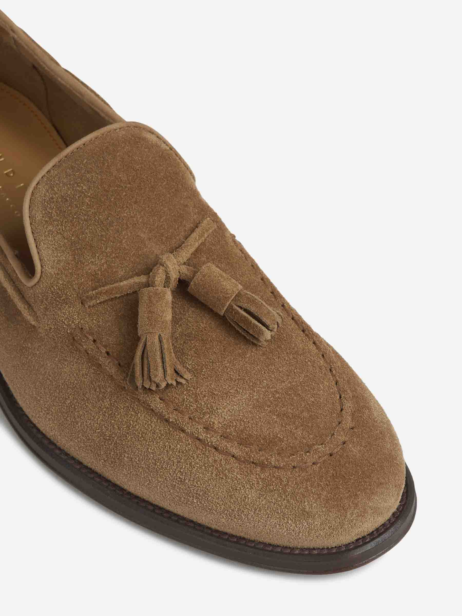 Henderson Baracco Hombre Barcelona Mocasines Ante Borlas color Caramelo sku 611-004573 01 - Foto 5
