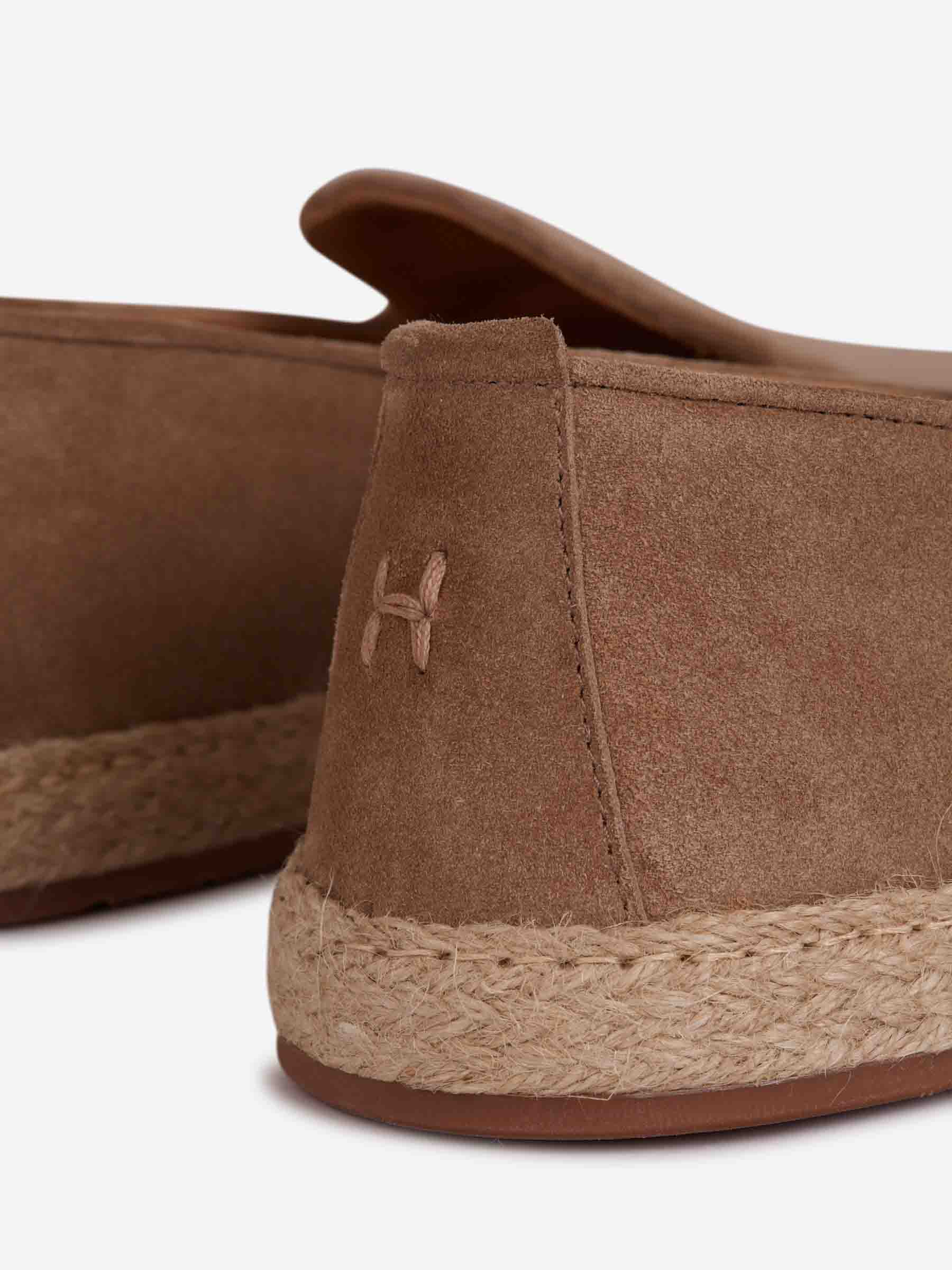 Outlet online Henderson Baracco Hombre Mocasines Palau Ante color Beige sku 611-004578 02 - Foto 5