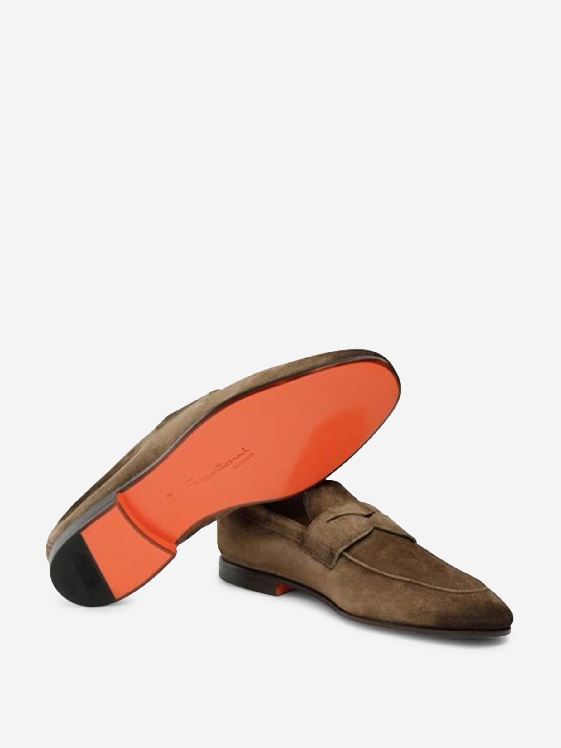 Outlet online Santoni Hombre Zapatos Mocasines Carlo color Marrón sku 611-004582 01 - Foto 3