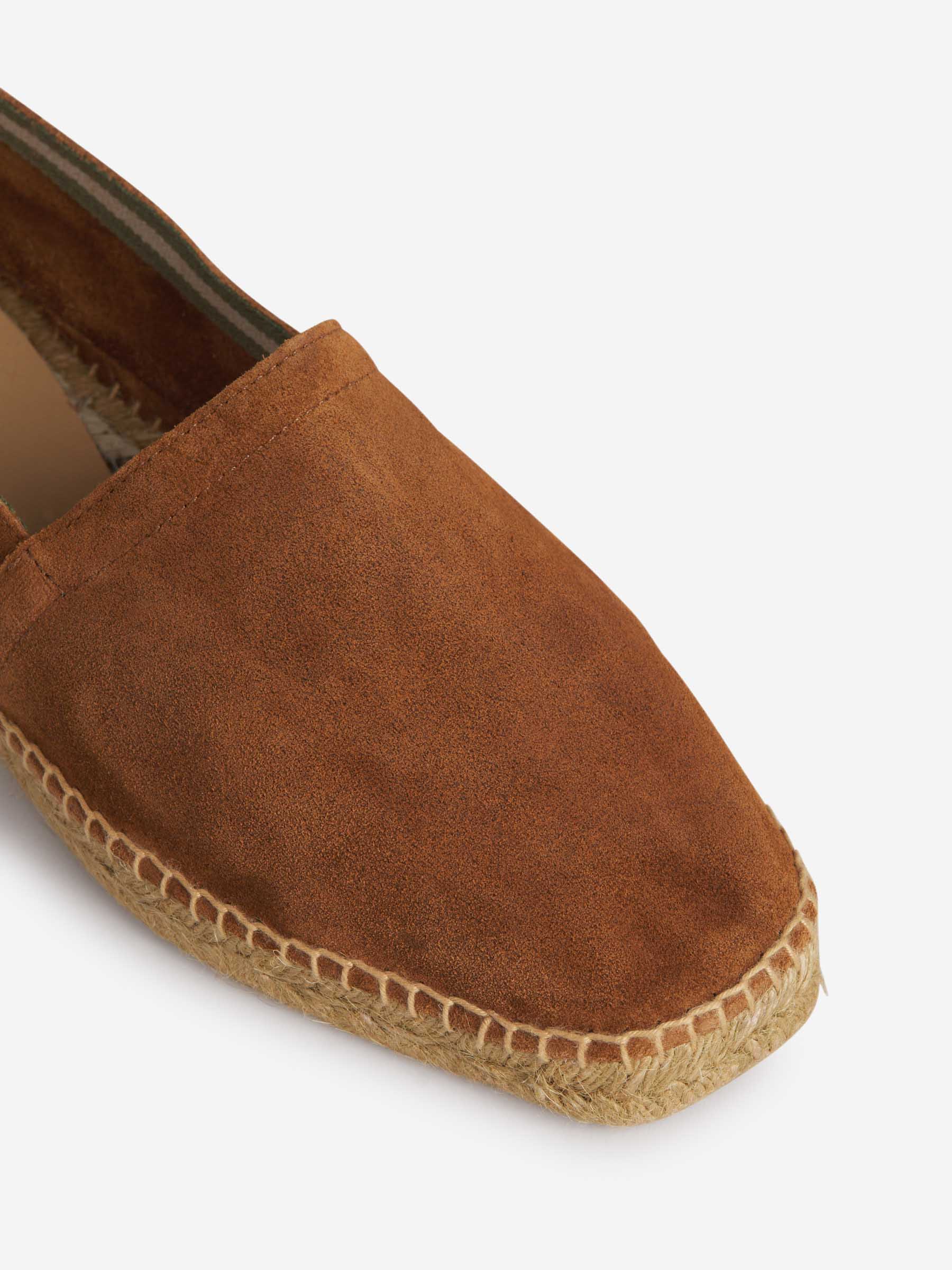 Outlet online Castañer Hombre Alpargatas Ante Pablo color Marrón sku 613-000453 03 - Foto 5