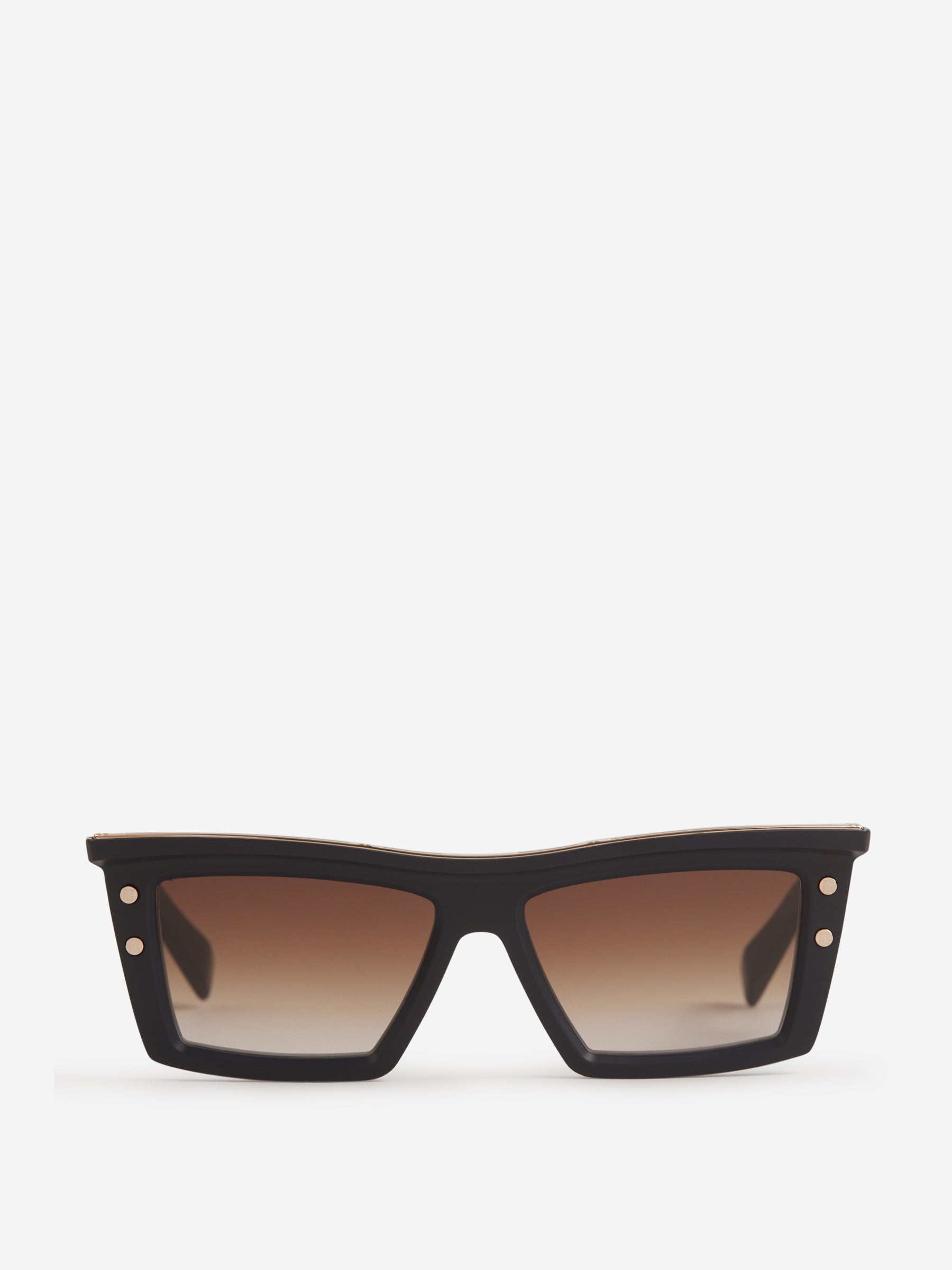 Outlet online Balmain Hombre Gafas De Sol Rectangulares color Verde Claro sku 614-002385 01 - Foto 6