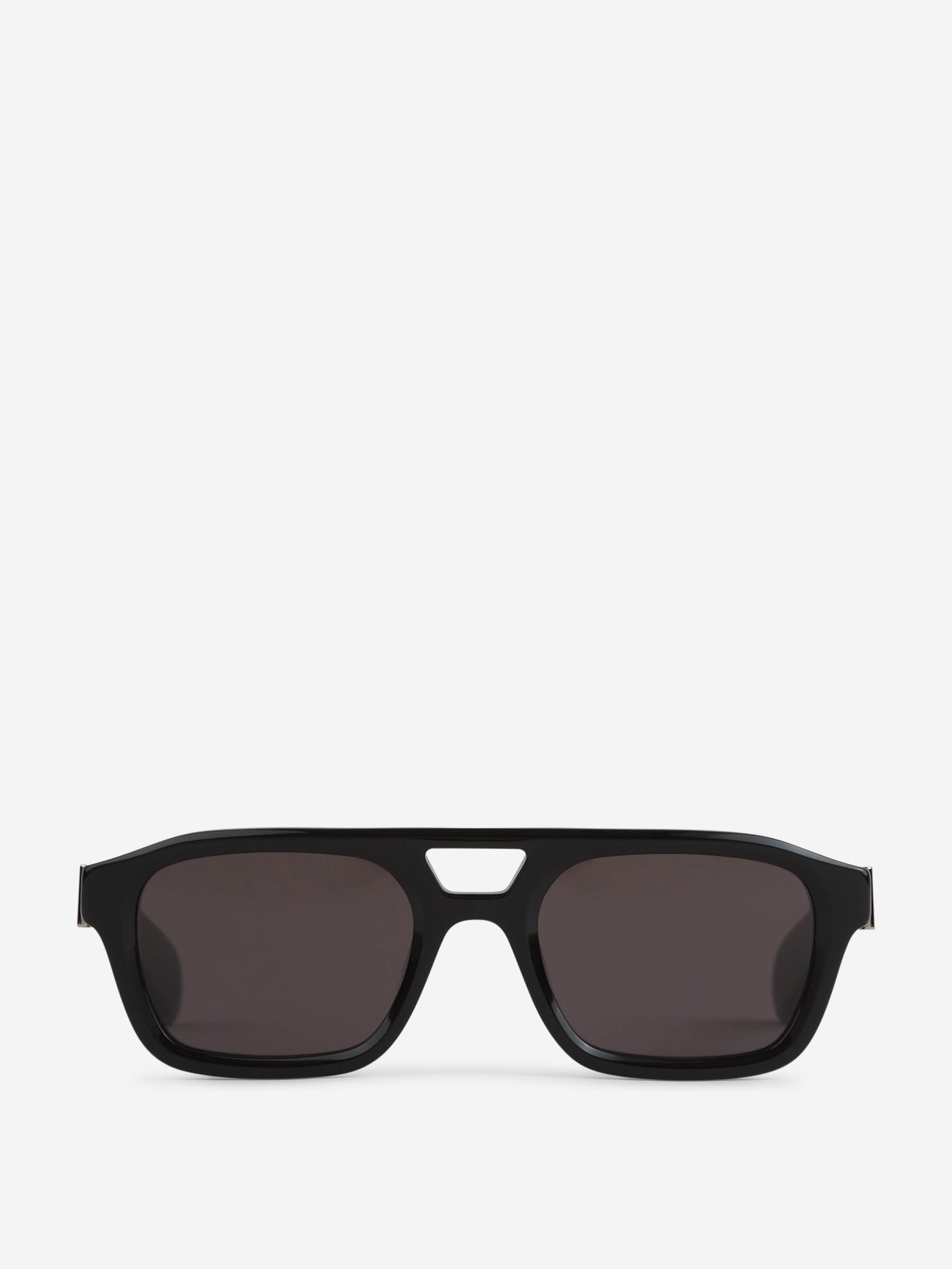 Alexander McQueen Hombre Barcelona Gafas Aviador T-Bar color Negro sku 614-003056 01 - Foto 1