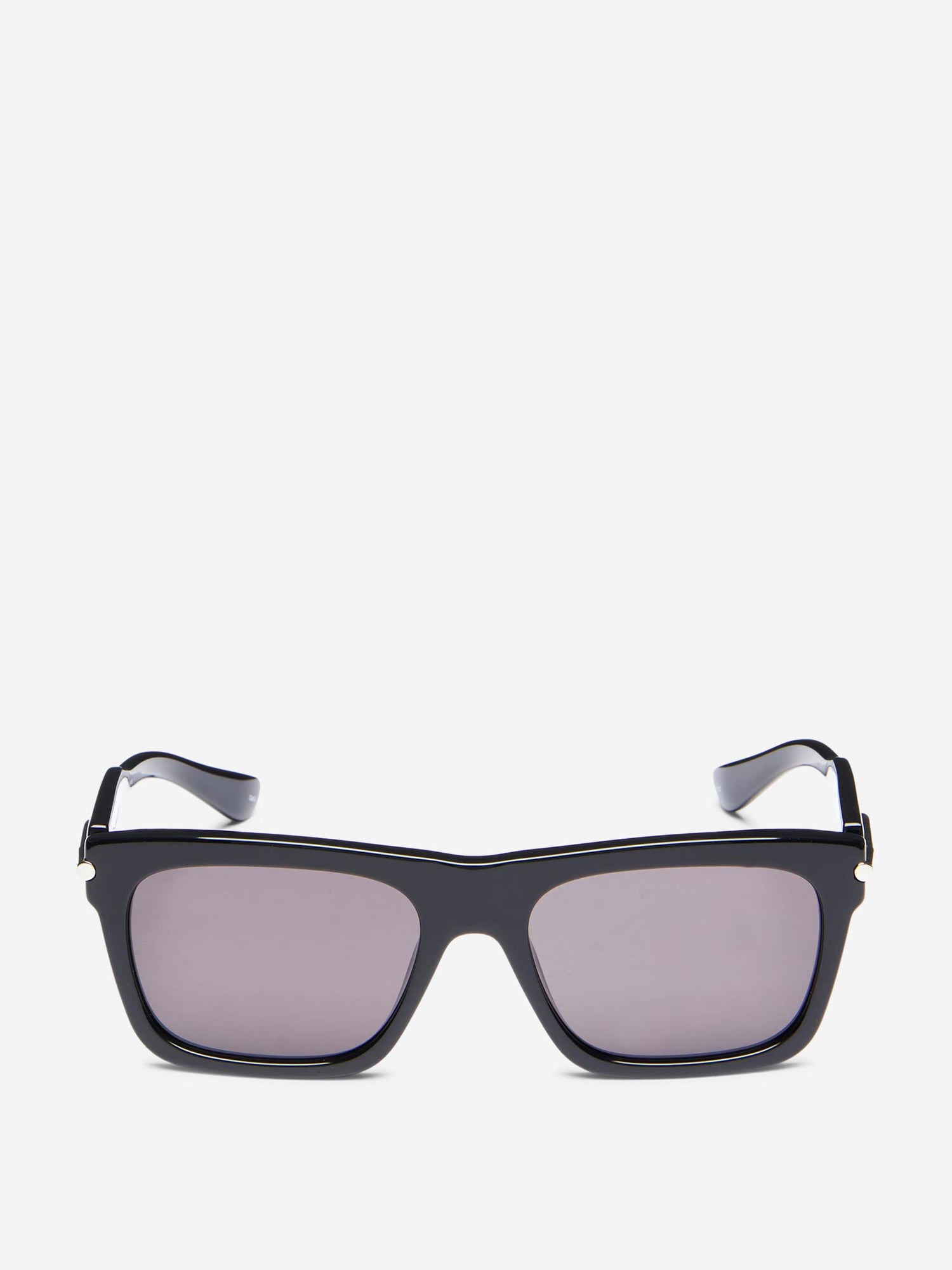 Alexander McQueen Hombre Barcelona Gafas Rectangulares T-Bar color Negro sku 614-003057 01 - Foto 1