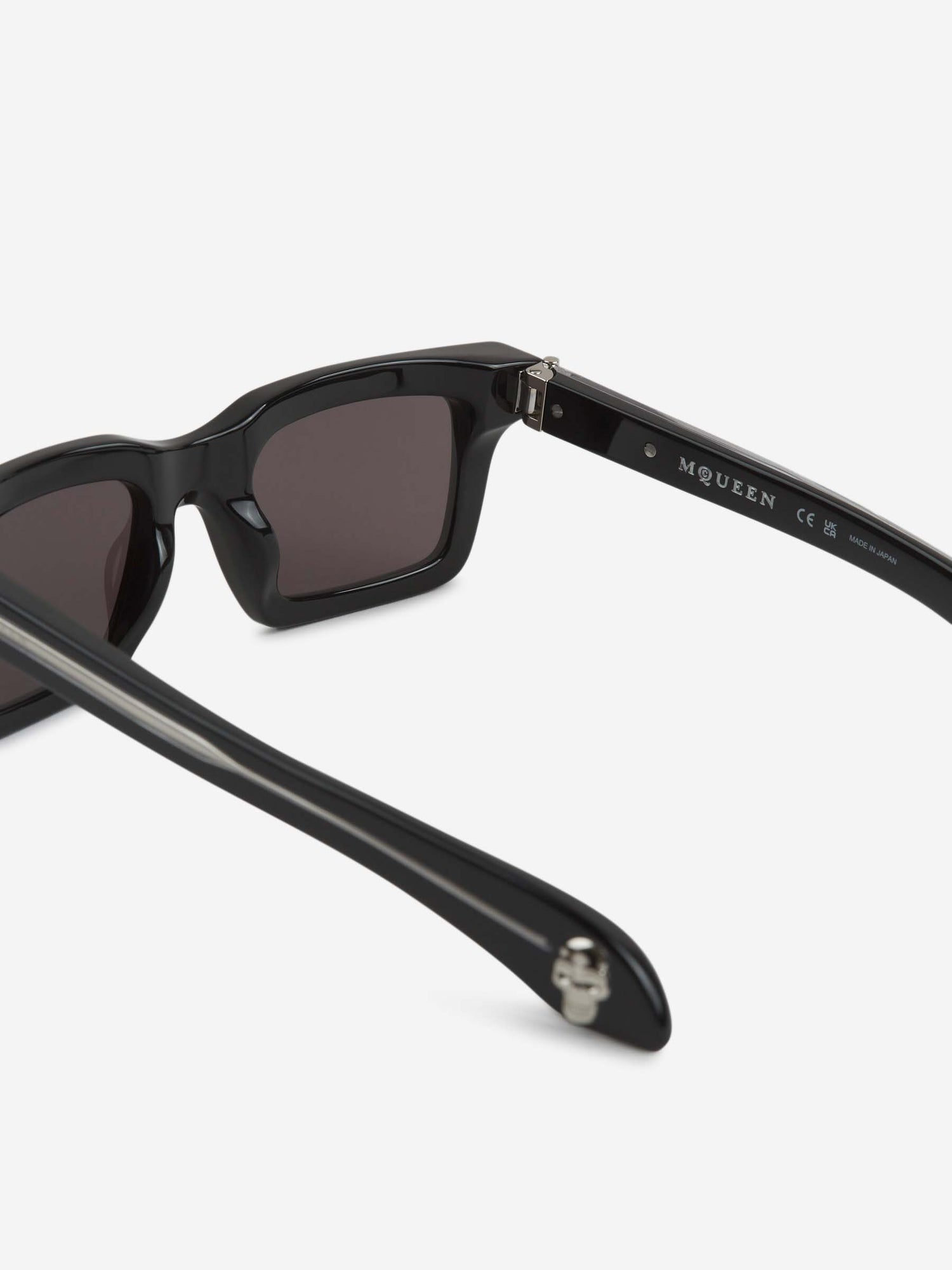 Alexander McQueen Hombre Barcelona Gafas Sol Rectangulares color Negro sku 614-003058 01 - Foto 4