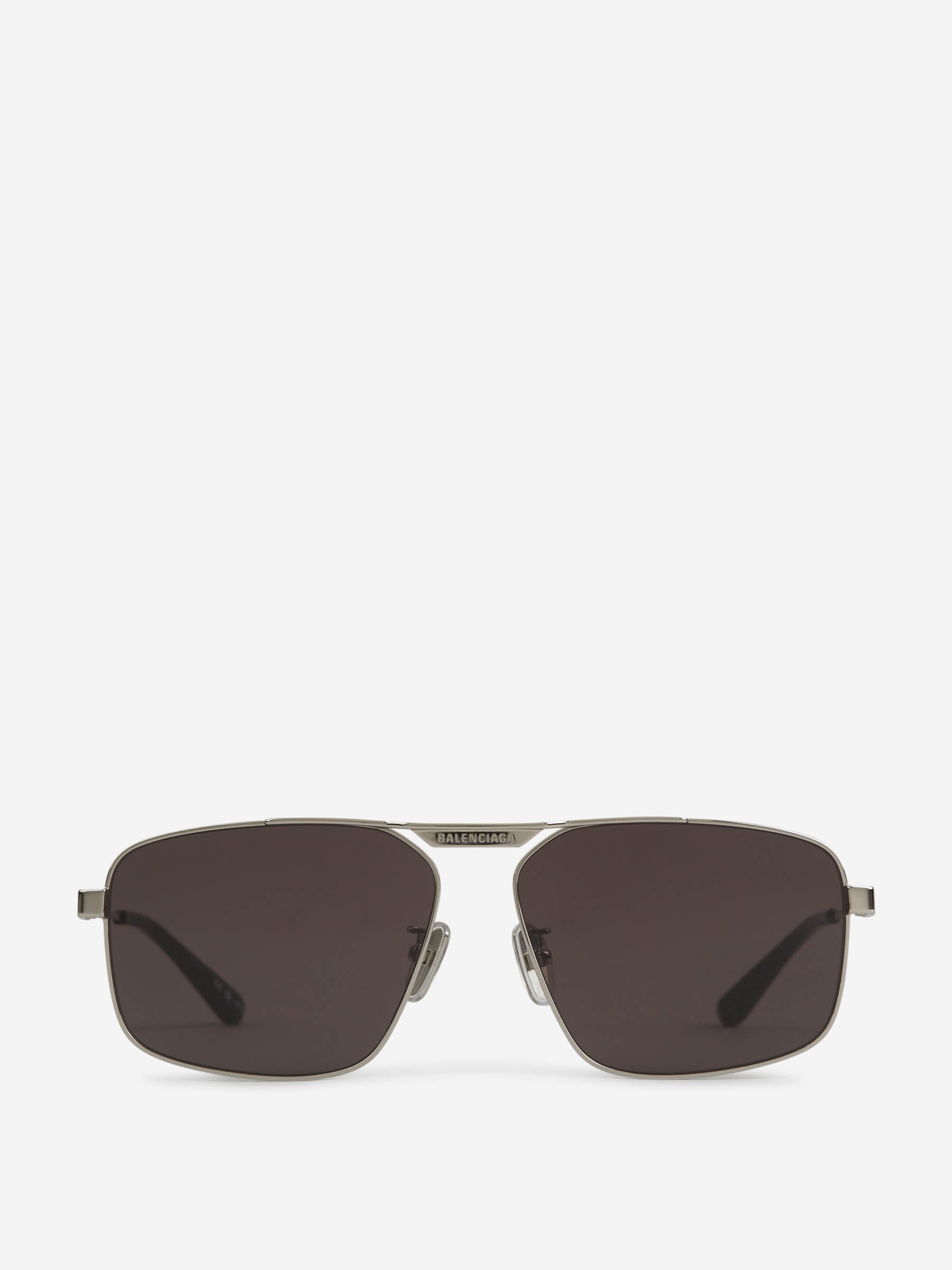 Outlet online Balenciaga Hombre Gafas Sol Tag 2.0 Navigator color Gris Piedra sku 614-003065 04 - Foto 1