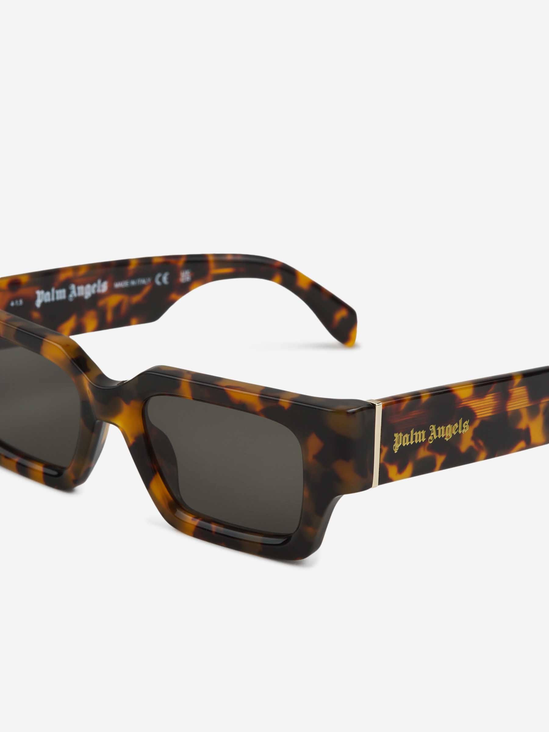 Outlet online Palm Angels Hombre Gafas Sol Rectangulares color Carey sku 614-003174 02 - Foto 3