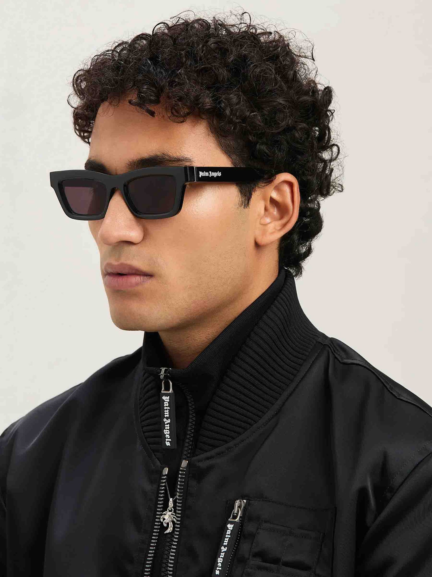 Palm Angels Hombre Barcelona Gafas de Sol Melrose color Negro sku 614-003177 01 - Foto 2