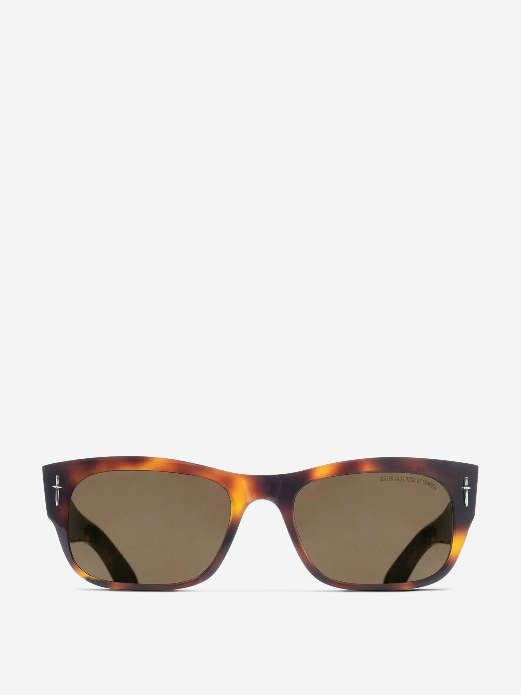 Outlet online Cutler & Gross Hombre Gafas Rectangulares Dagger color Carey sku 614-003180 01 - Foto 1