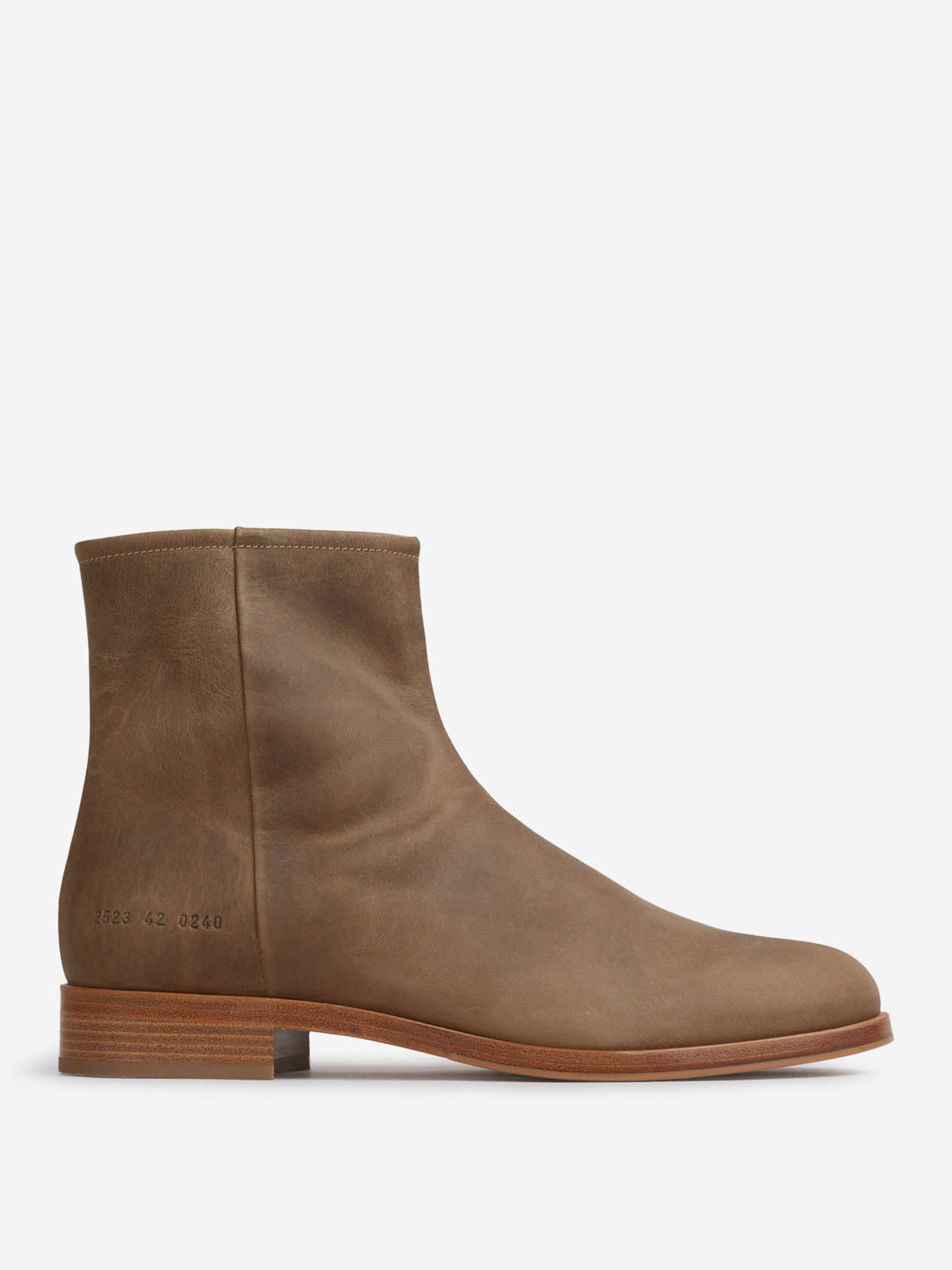 Outlet online Common Projects Hombre Botas Zipper color Taupe sku 615-000005 01 - Foto 1