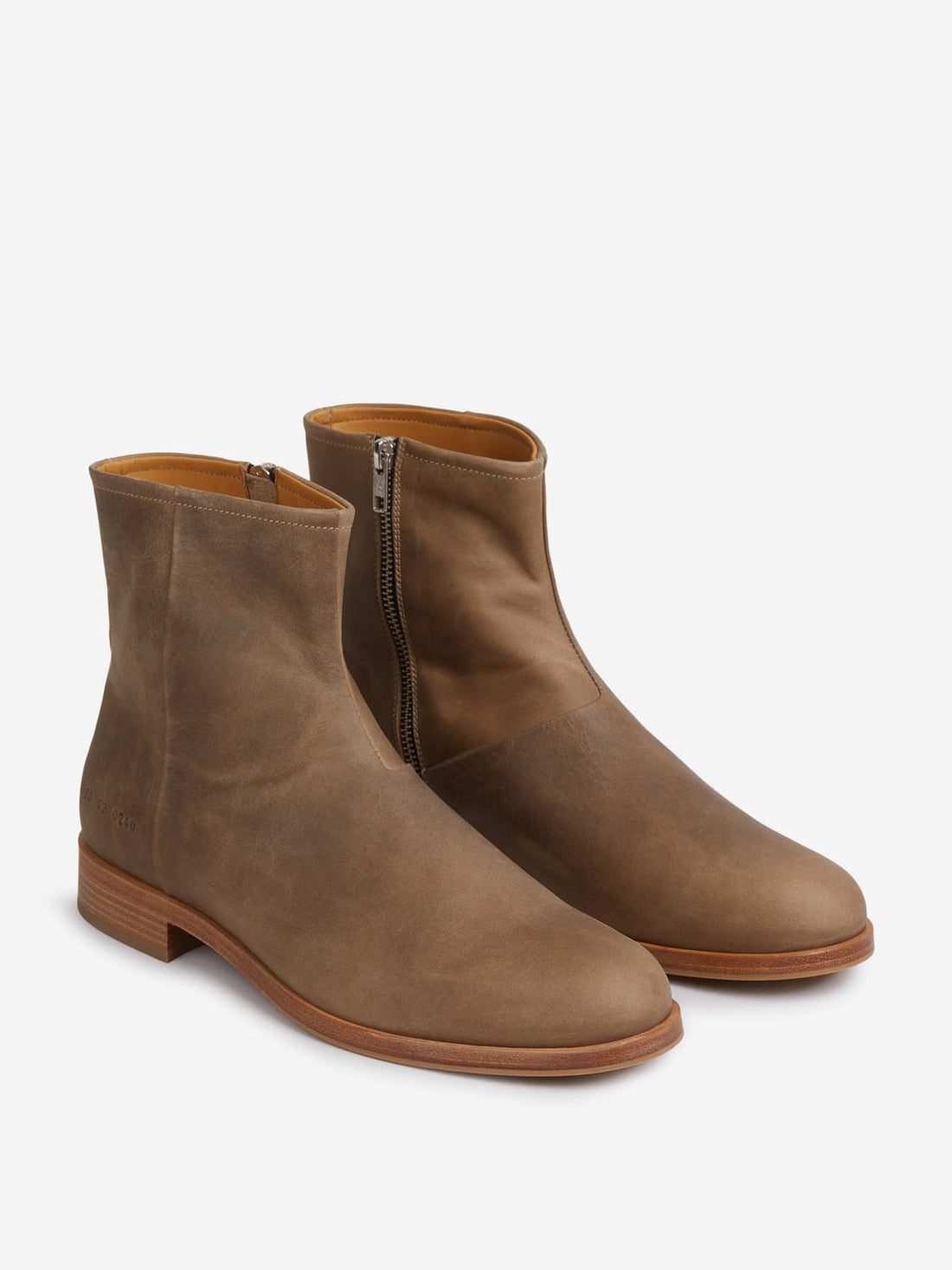 Outlet online Common Projects Hombre Botas Zipper color Taupe sku 615-000005 01 - Foto 2