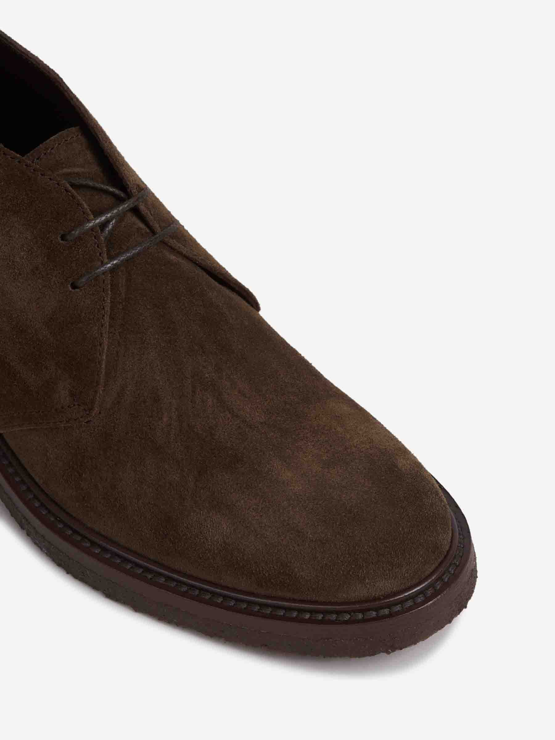 Outlet online Henderson Baracco Hombre Botas Piel Ante color Marrón Oscuro sku 615-000021 01 - Foto 5