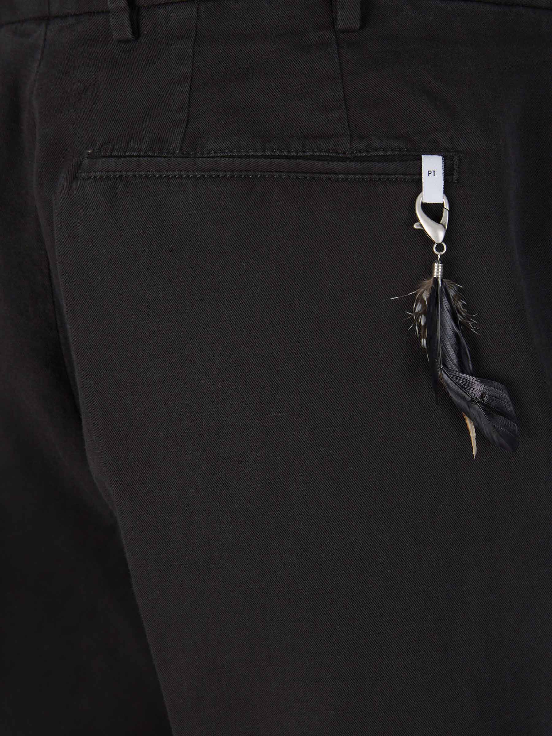 Outlet online PT Torino Hombre Pantalones Formales Algodón color Azul Noche sku 521-003044 01 - Foto 4